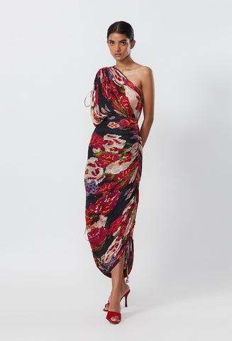 Frida floral printed dress - Ready To Ship