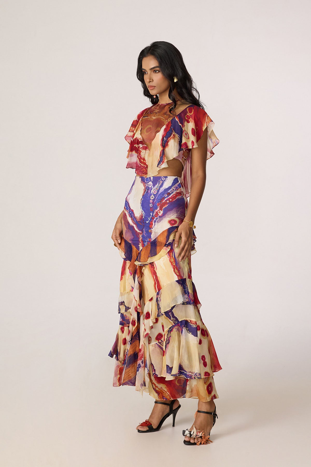 Elena Blouse and Marieya Skirt