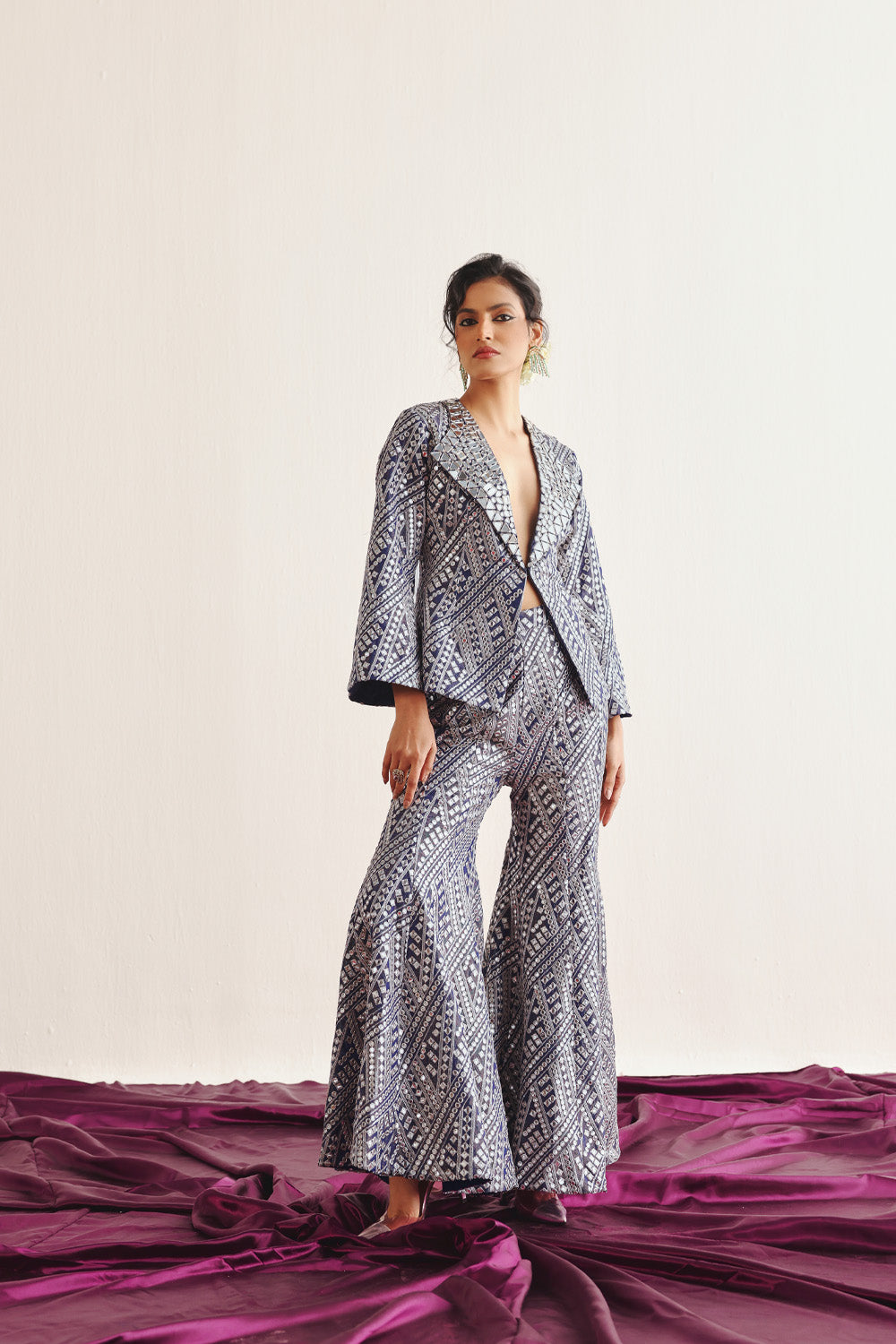 Short Blazer With Bootcut