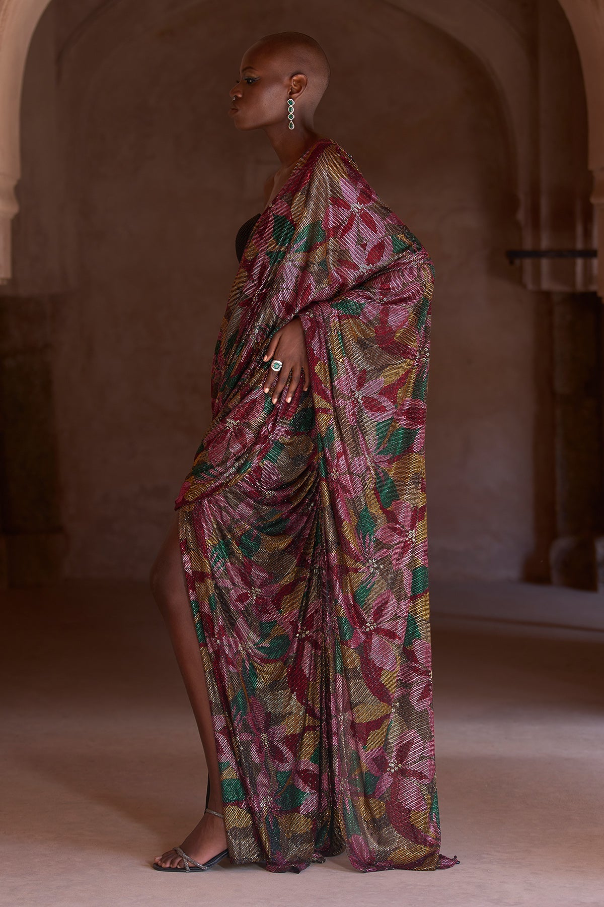 Yasmeen Corset Saree Set