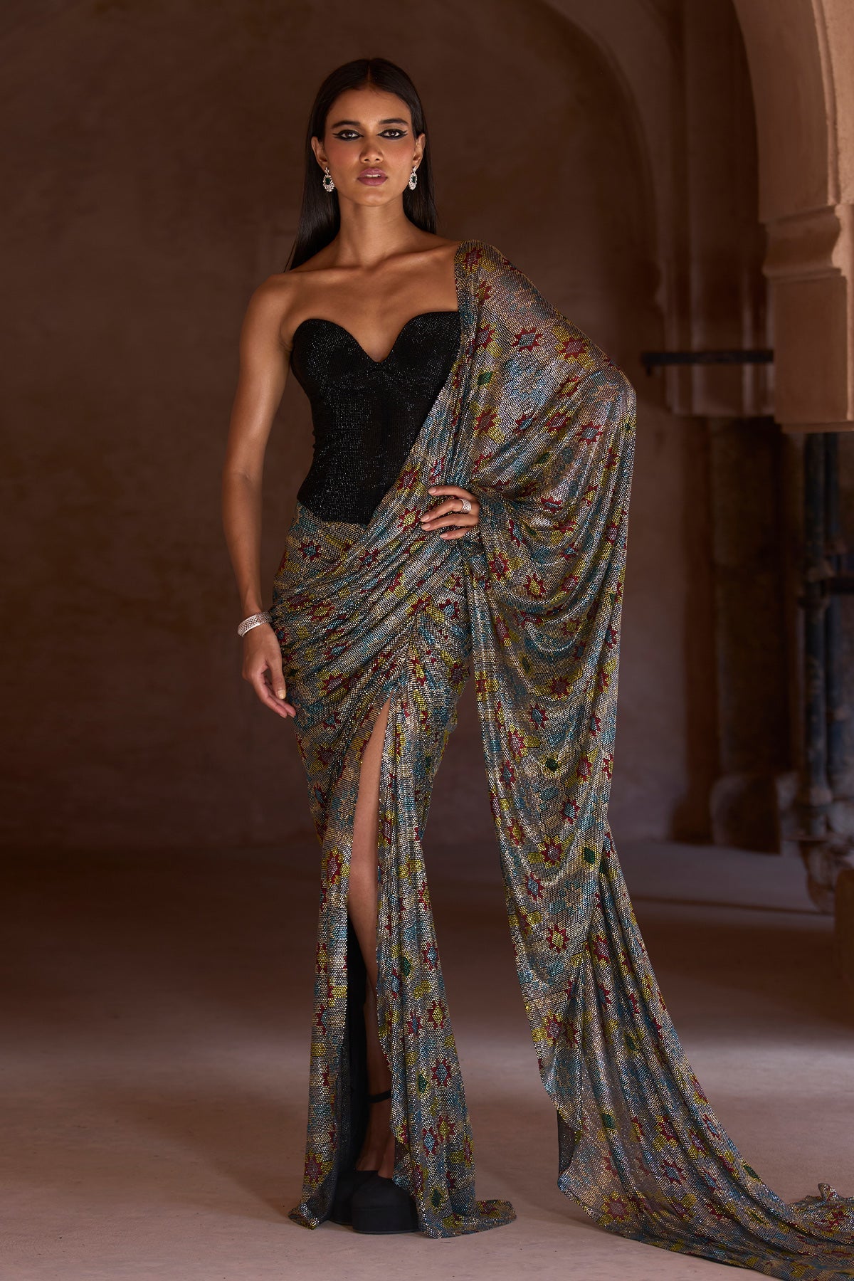 Sana Corset Saree Set