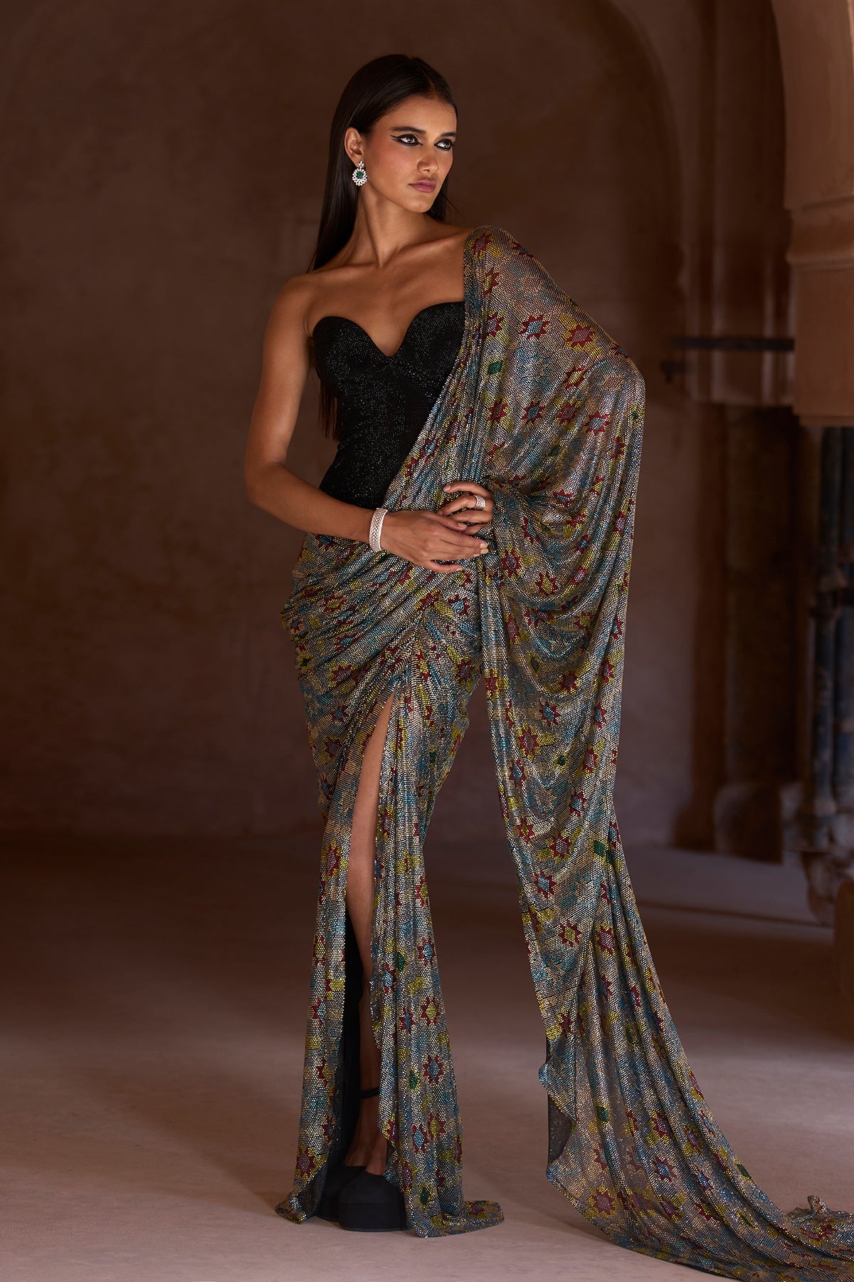 Sana Corset Saree Set
