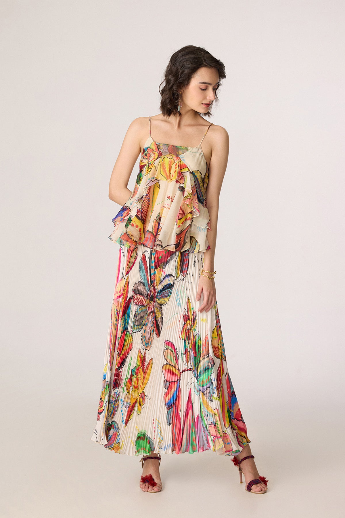 Genora Blouse and Zora Skirt