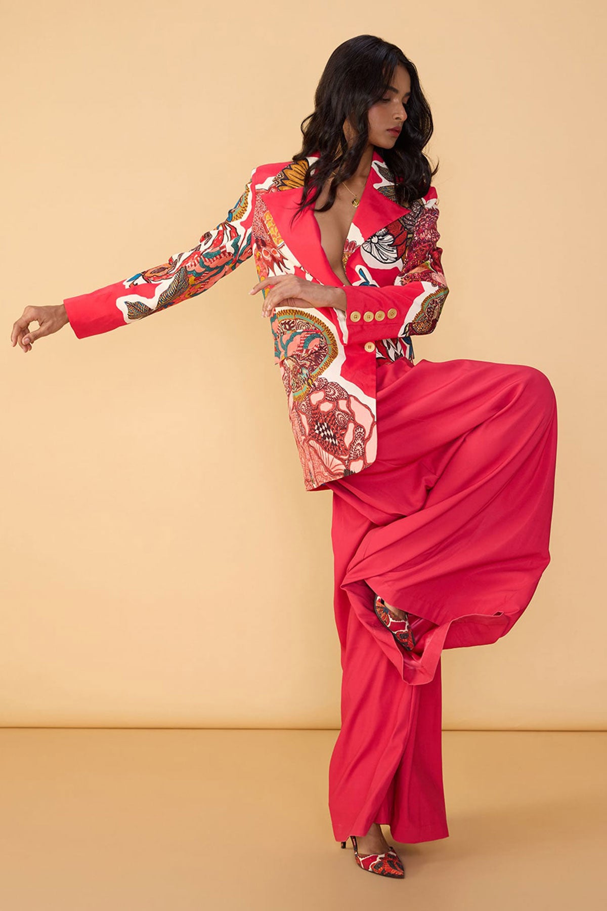 Mac Blazer and and Saylor Palazoo