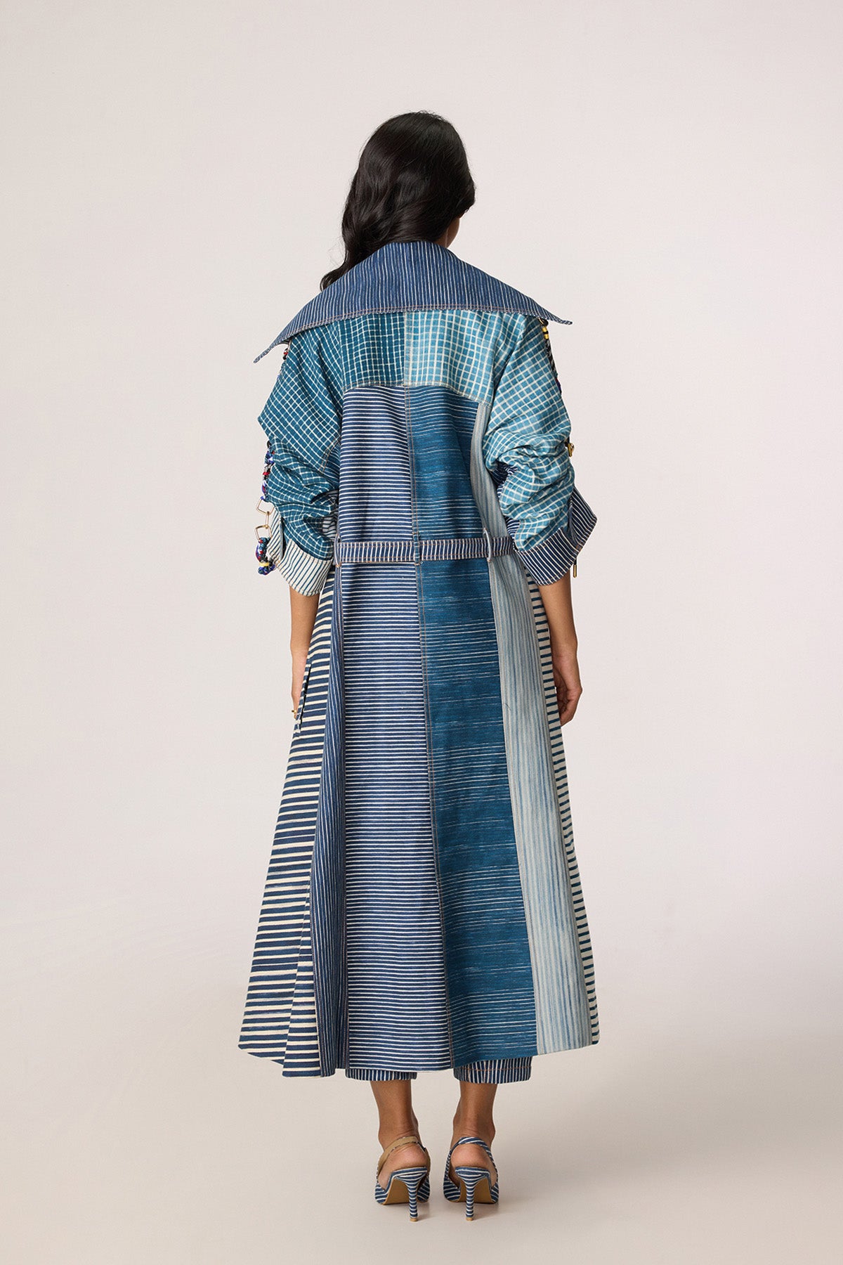 Selah Trench and Joyce Bustier and Jax Jeans