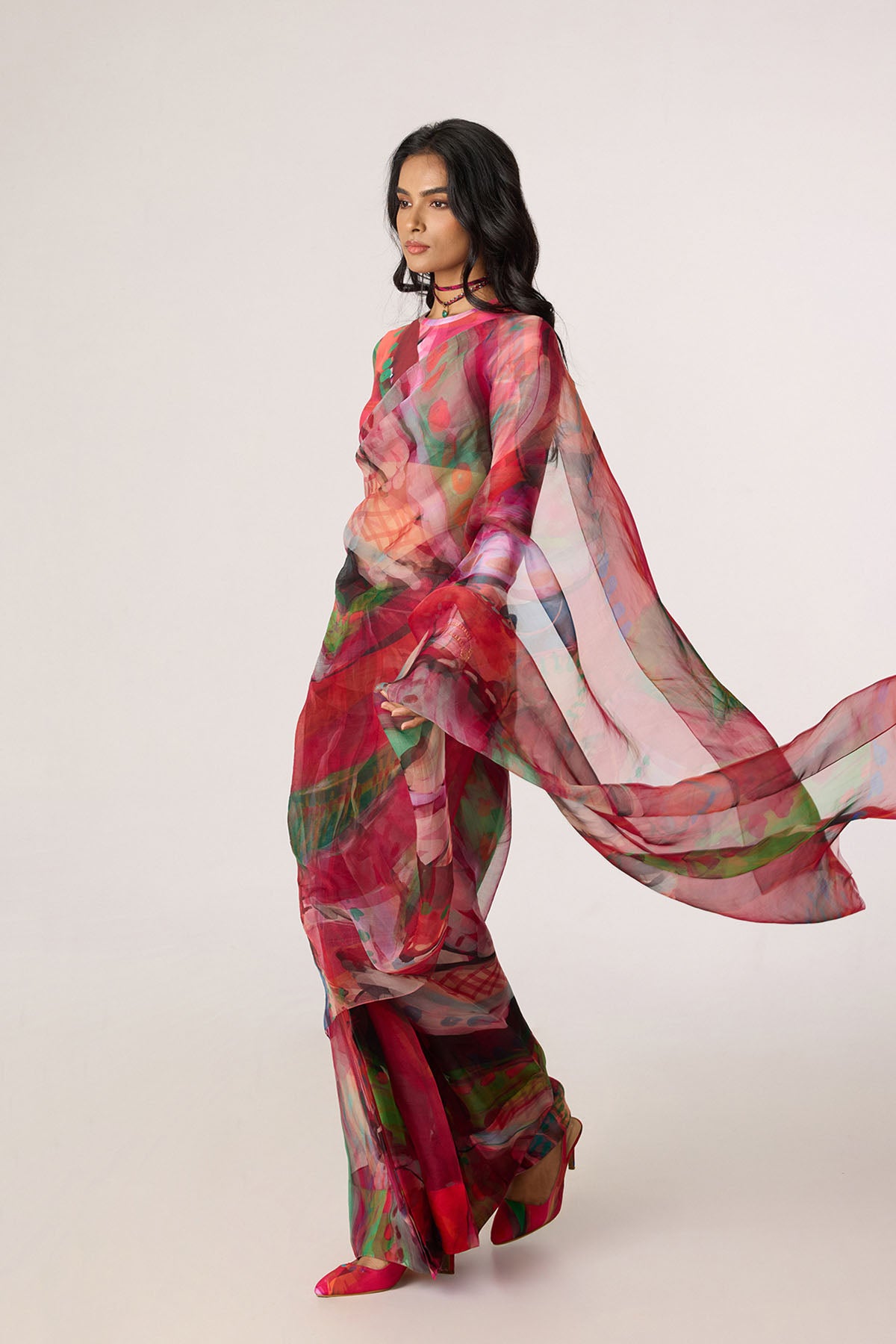 Zavi Blouse and Agatha Sari