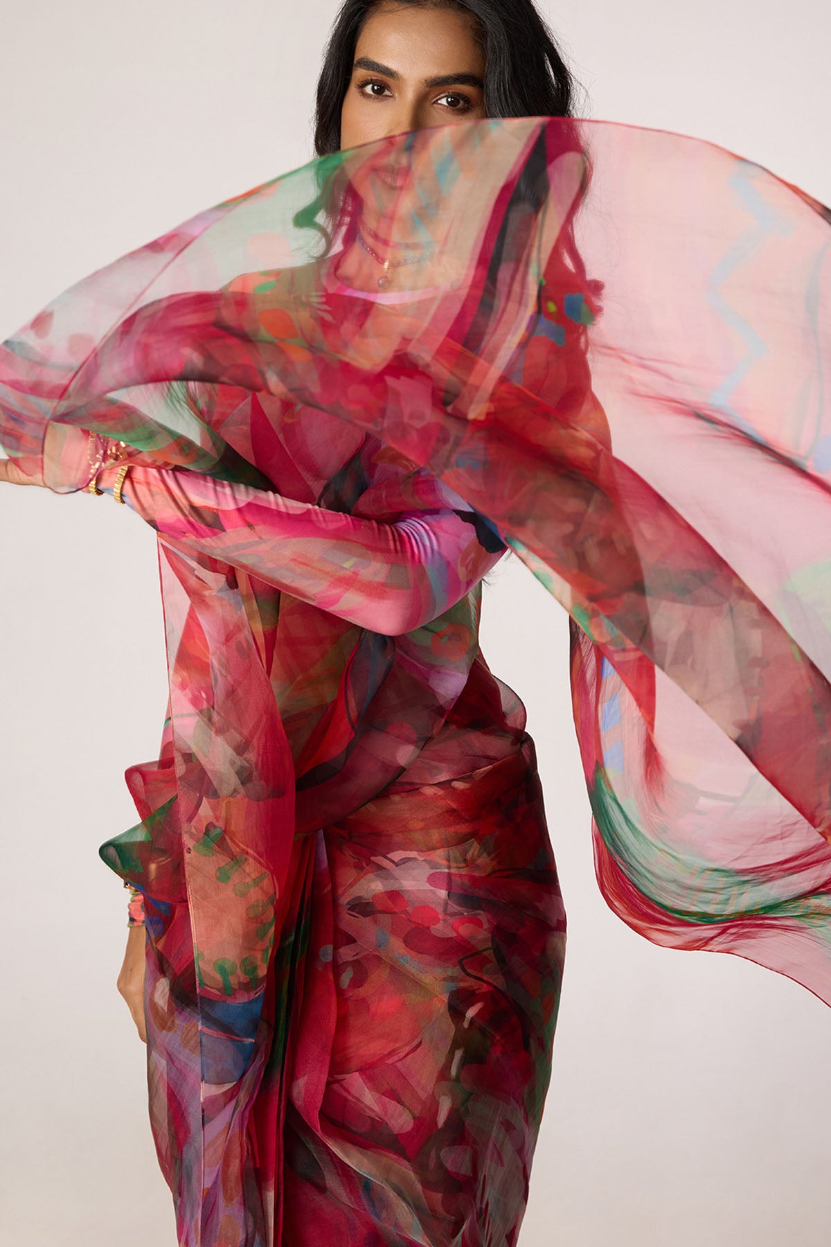 Zavi Blouse and Agatha Sari