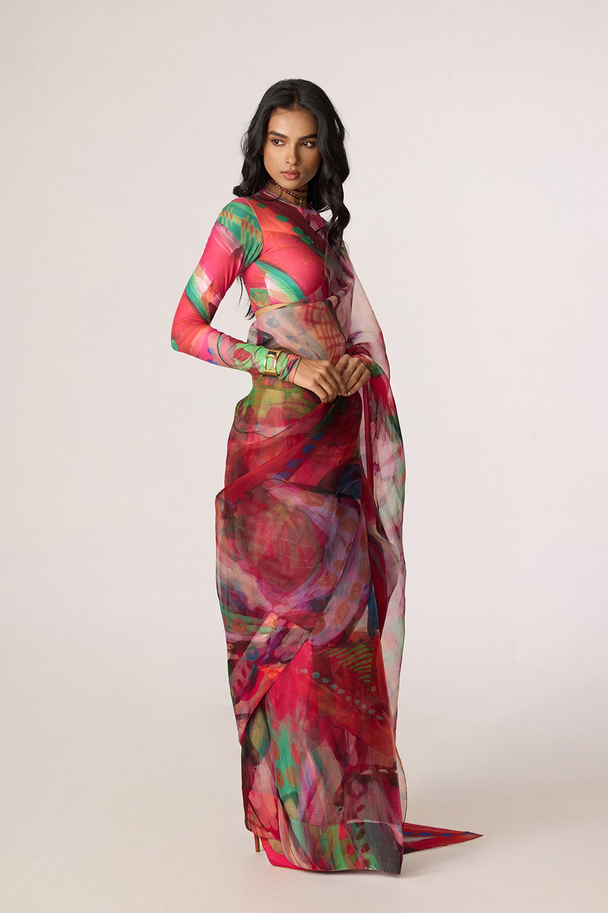Zavi Blouse and Agatha Sari
