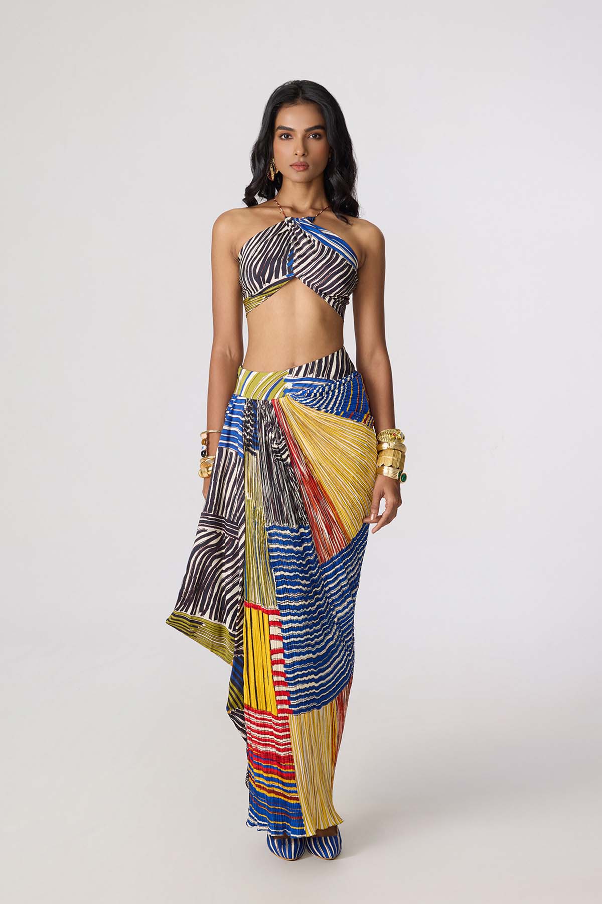 Keha Blouse and Keha Skirt