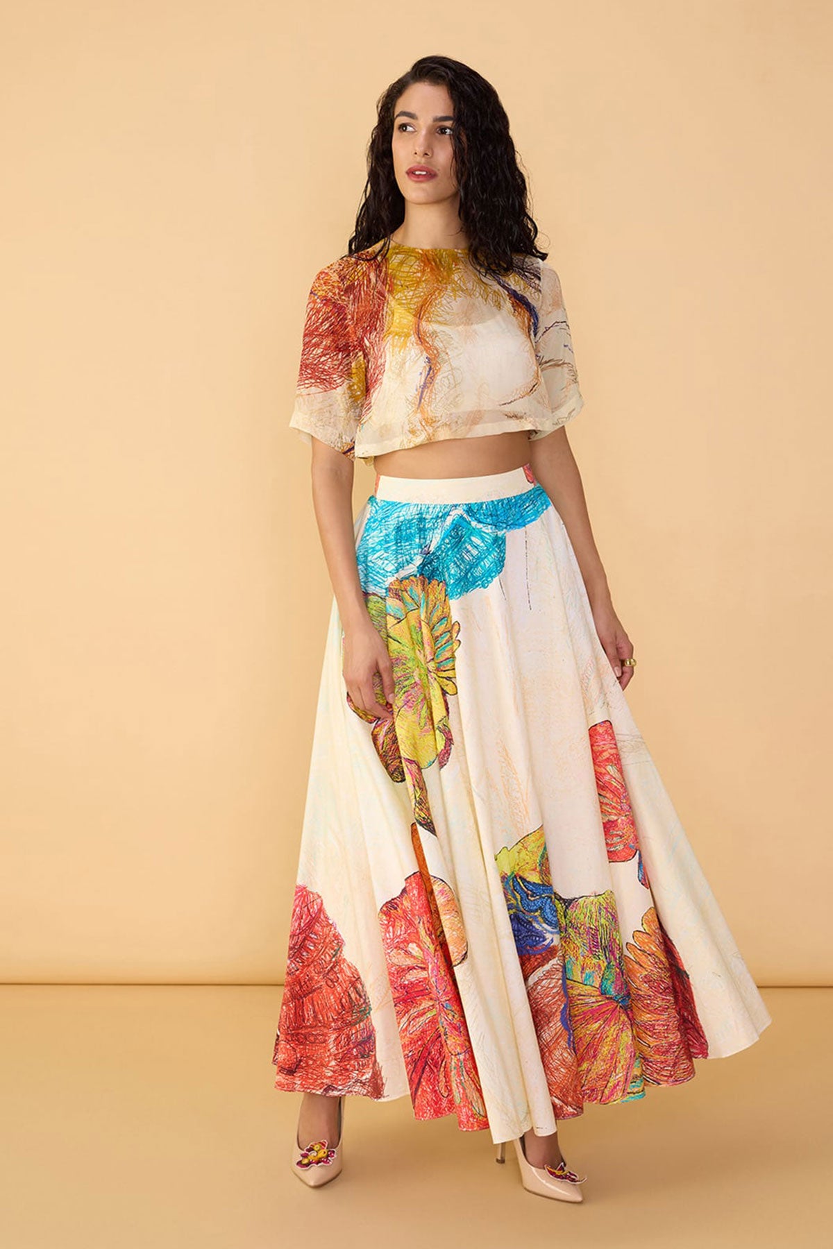 Rosetta Blouse and and Dracy Skirt