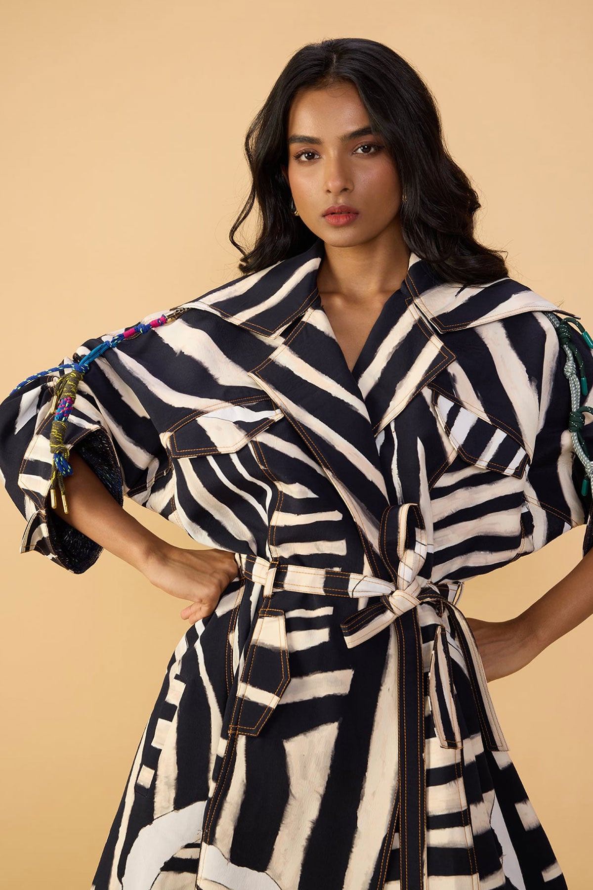 Helena Trench and and Loly Trousers