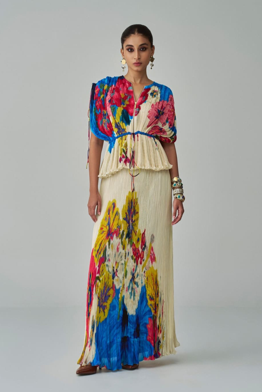 Monica Blouse & Skirt