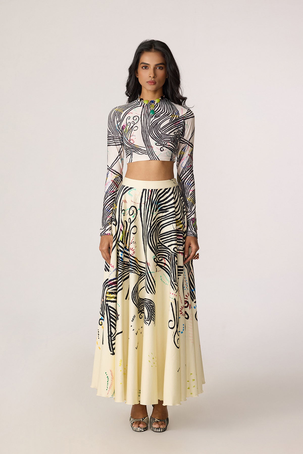 Gigi Blouse and Dracy Skirt