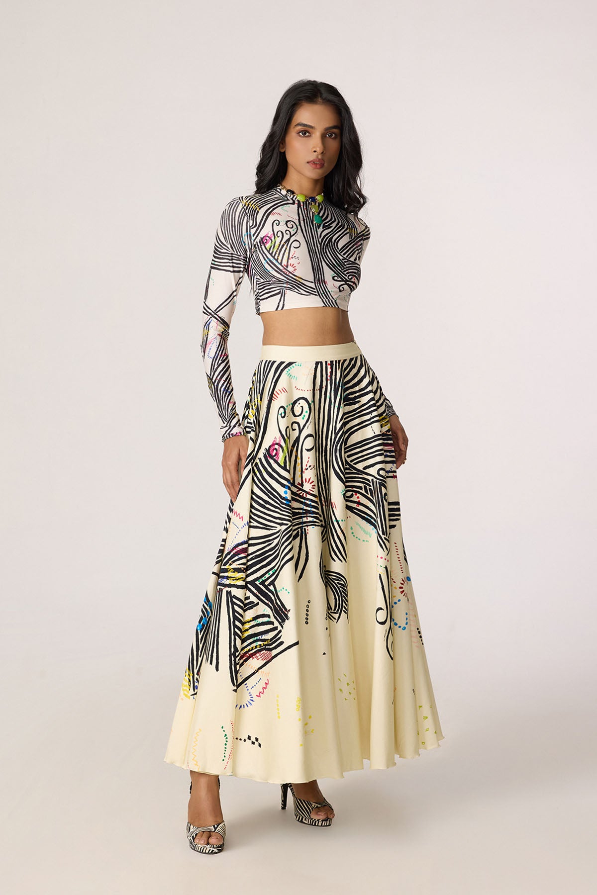 Gigi Blouse and Dracy Skirt
