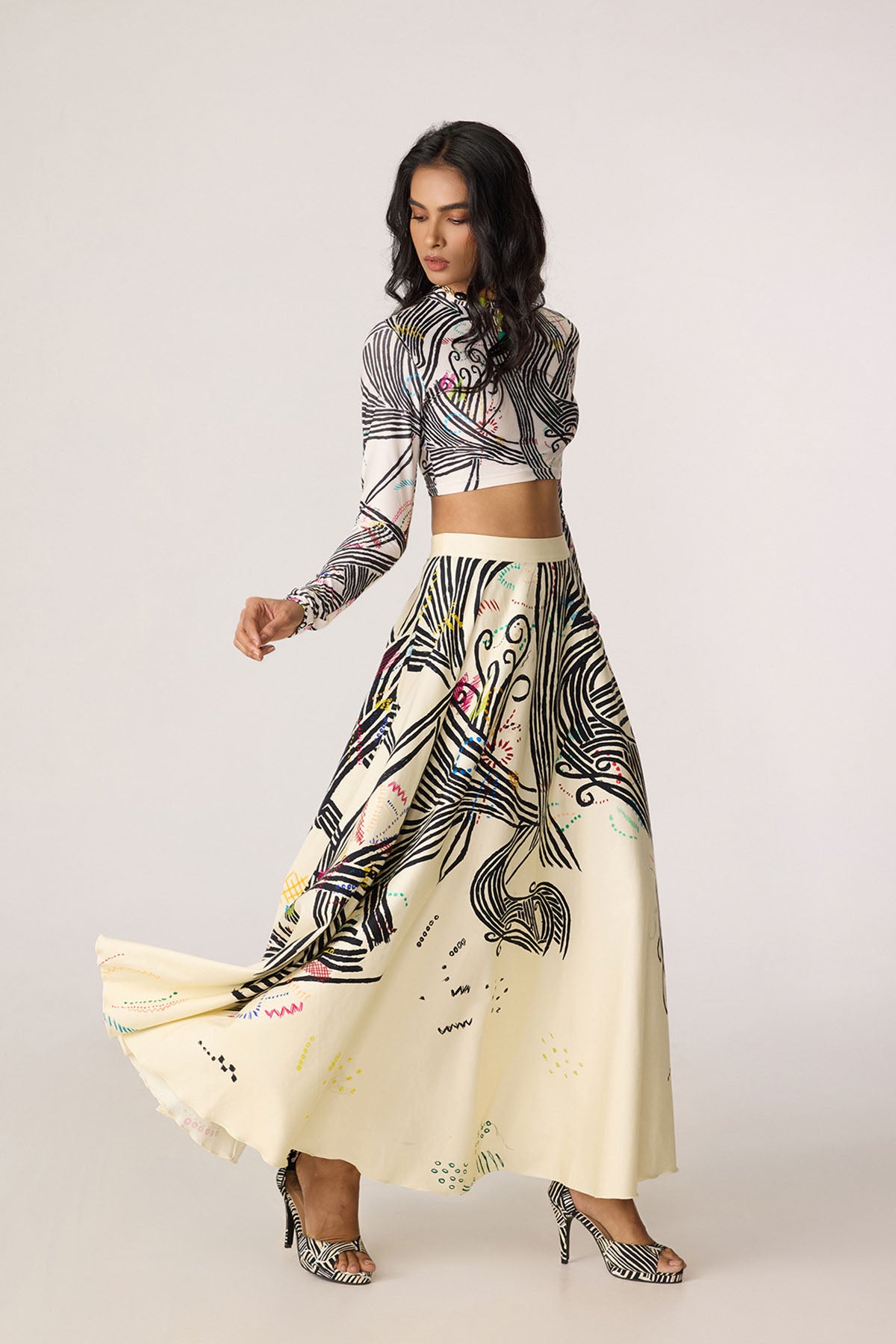 Gigi Blouse and Dracy Skirt