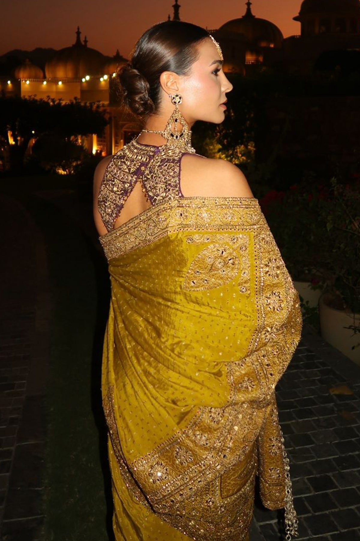 Taniya Shroff in Arundhati Saree Set