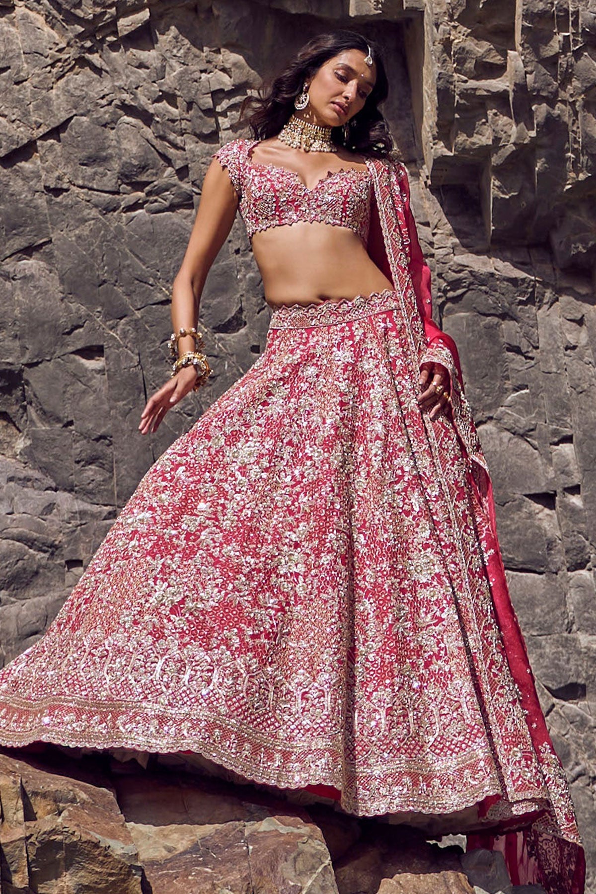Ember lehenga set