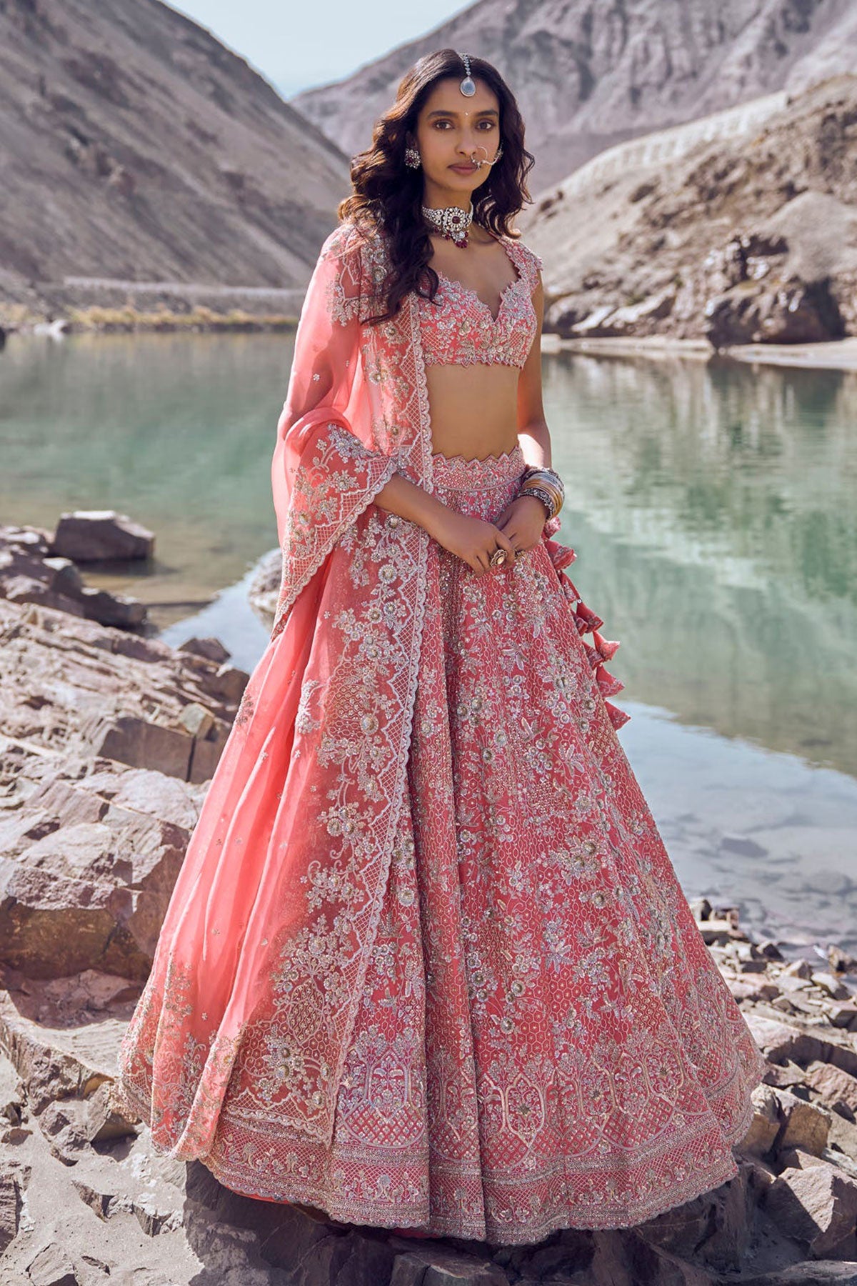 Ember lehenga set