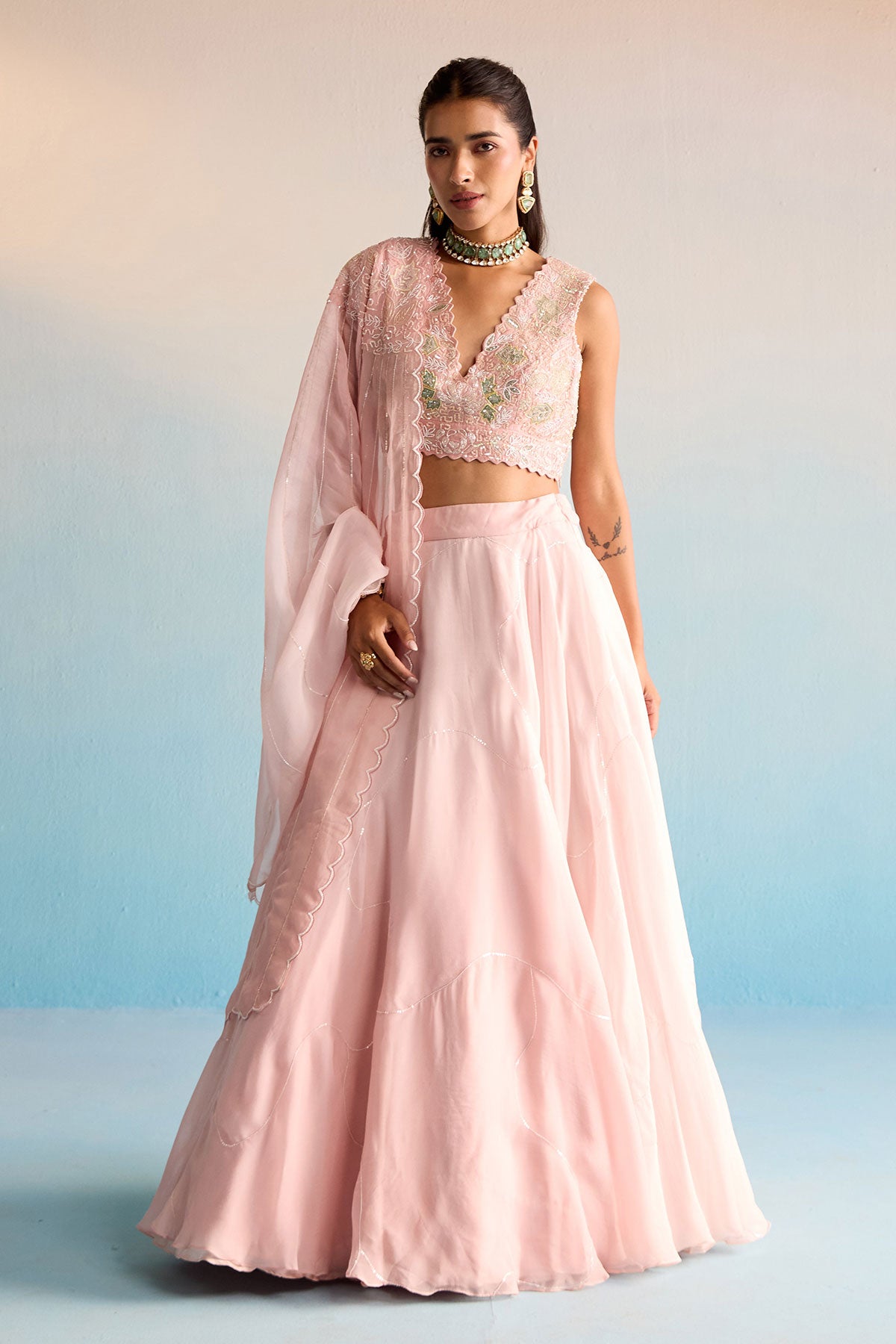 Azra Lehenga Set