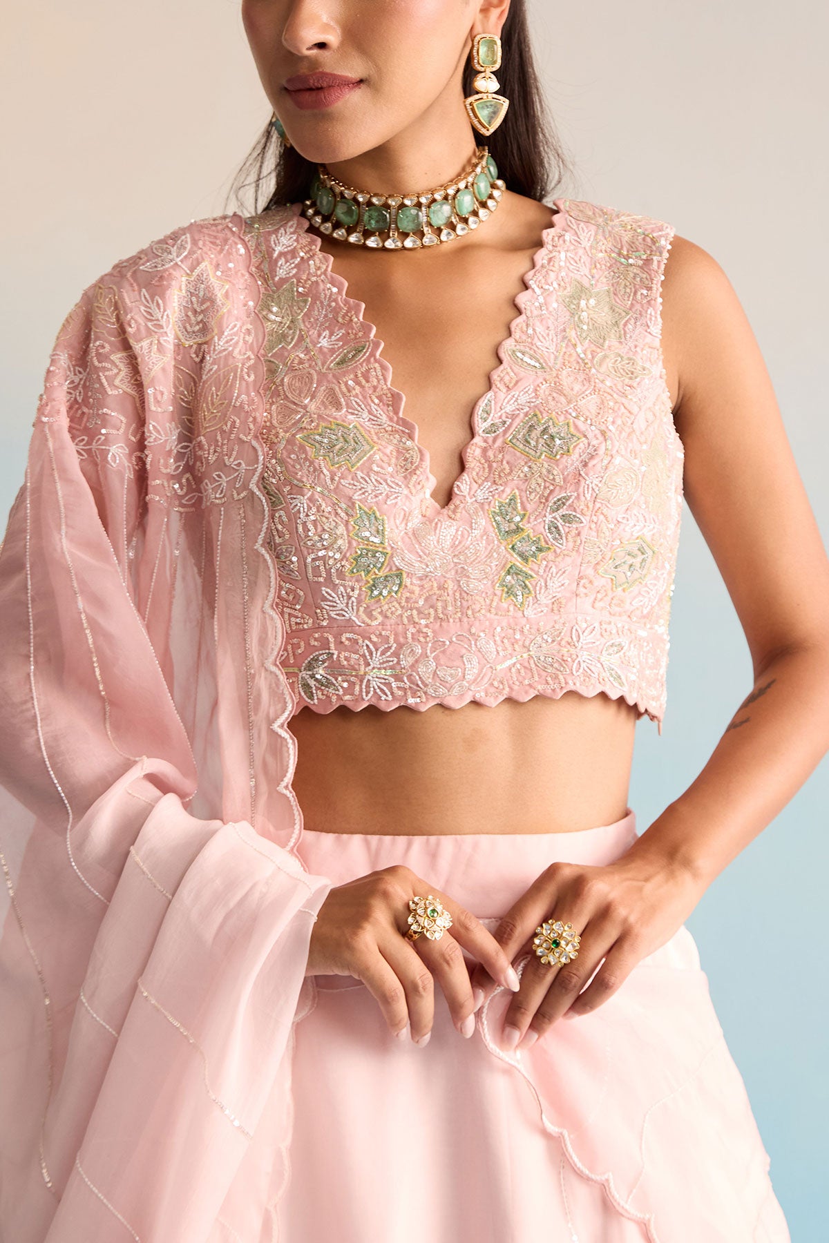 Azra Lehenga Set