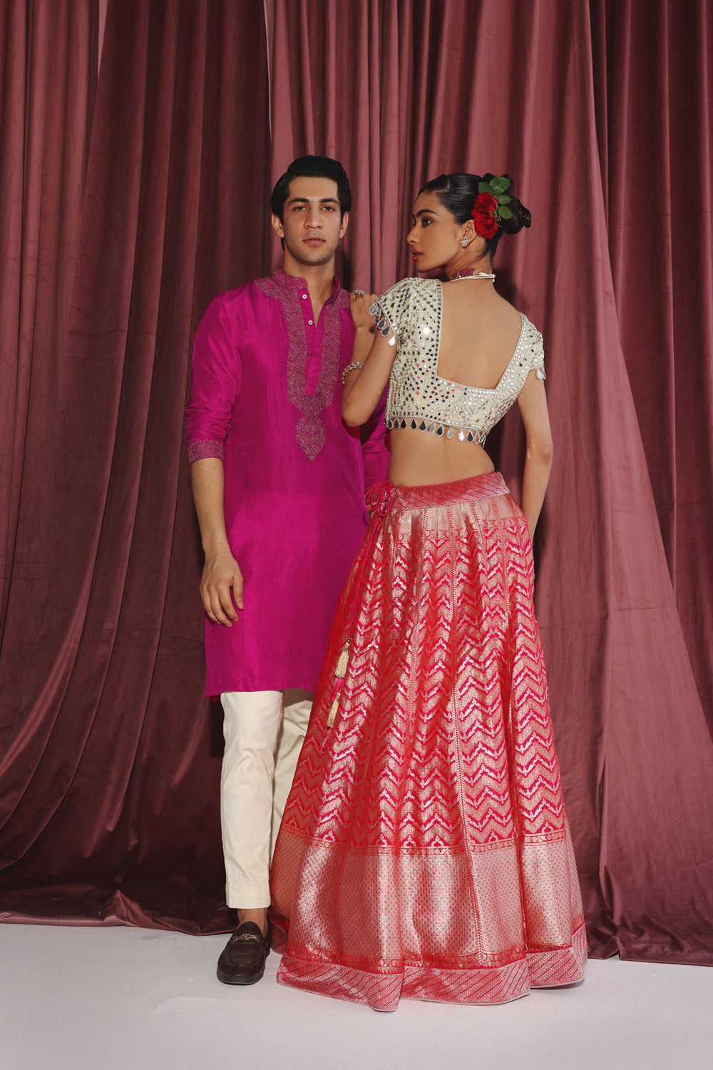 Banarasi Brocade Lehanga Set