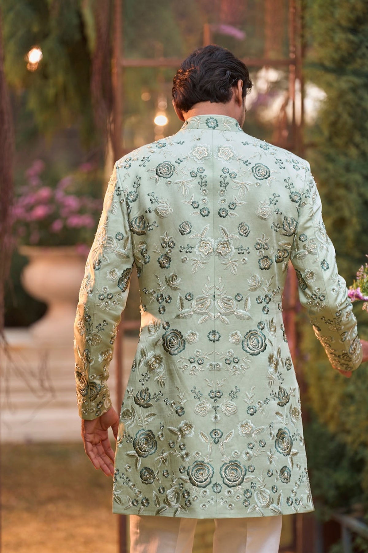 Emerald Sherwani Set