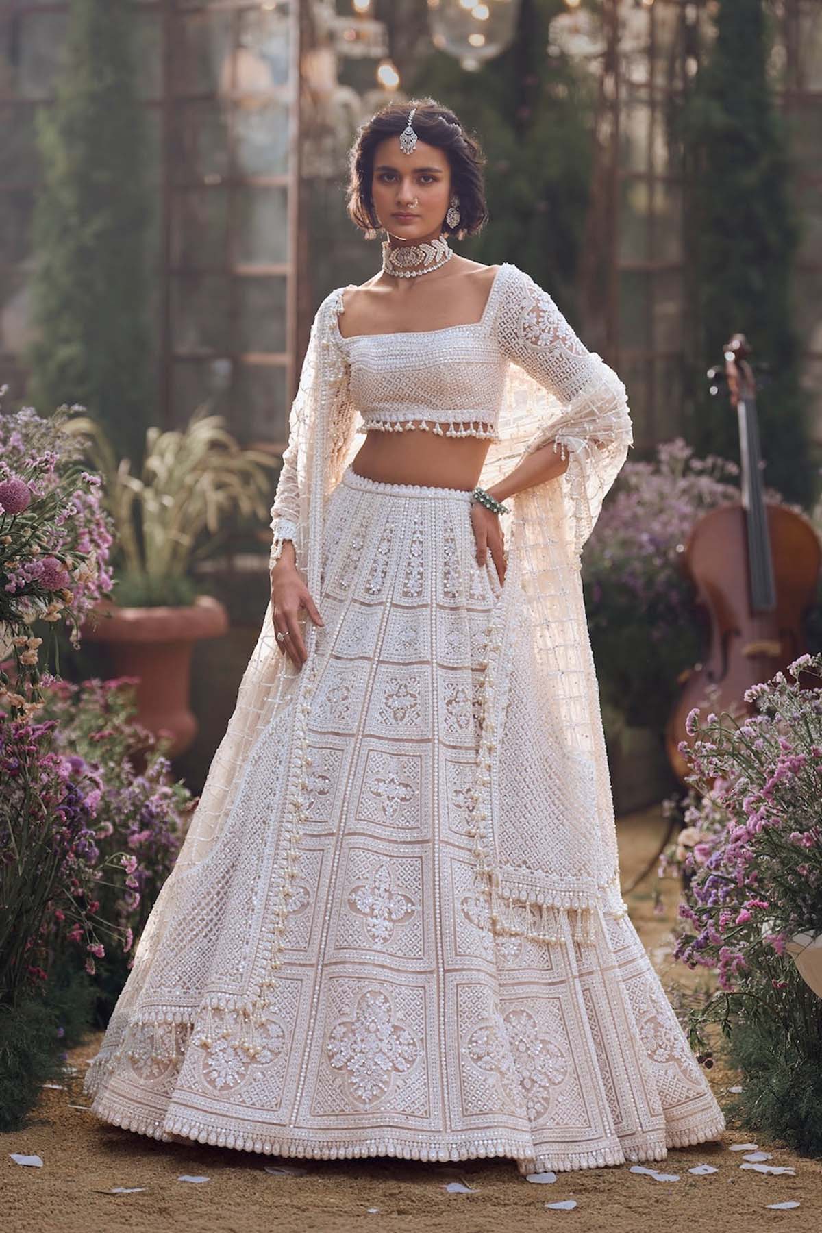 Geometric Lehenga Set