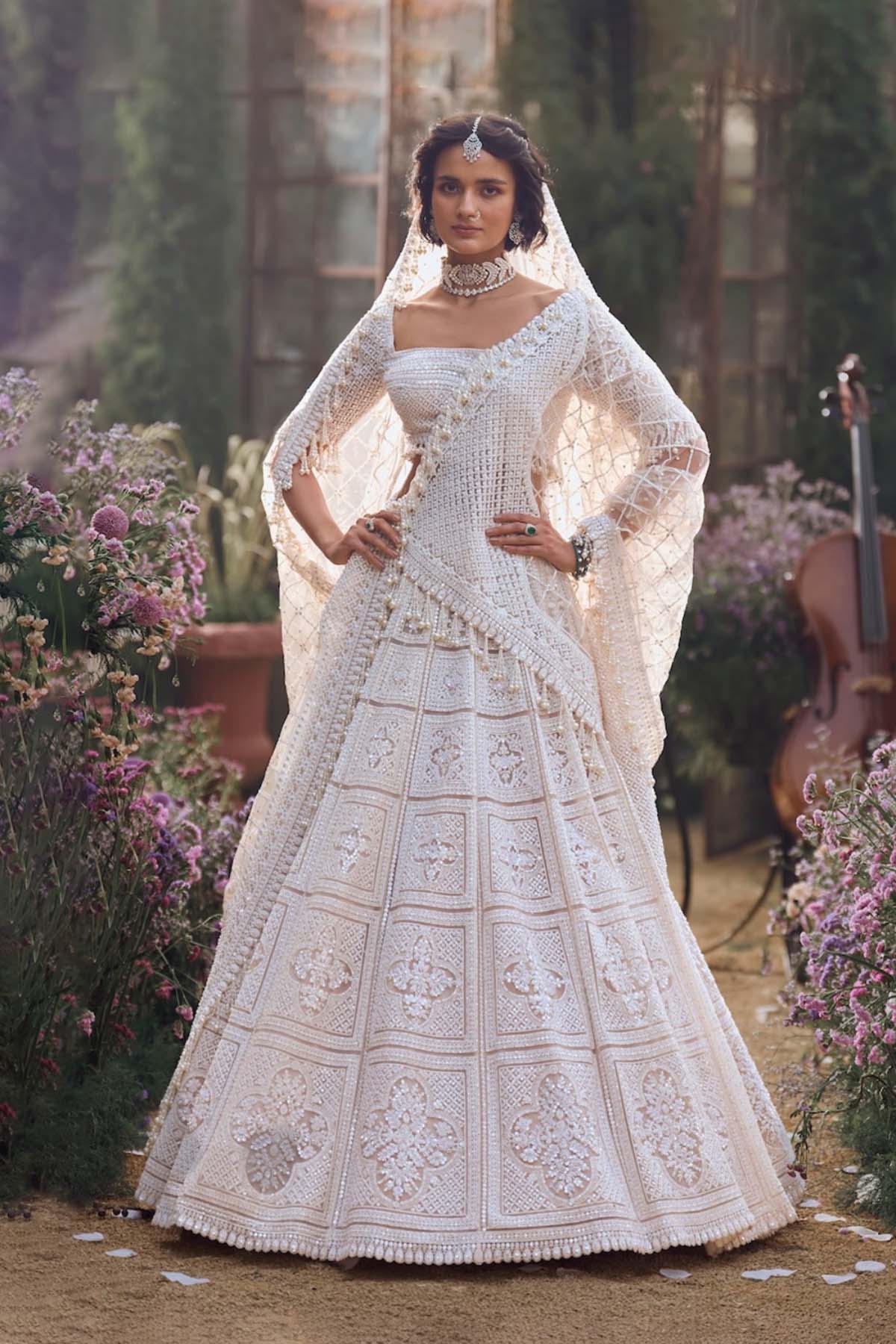 Geometric Lehenga Set