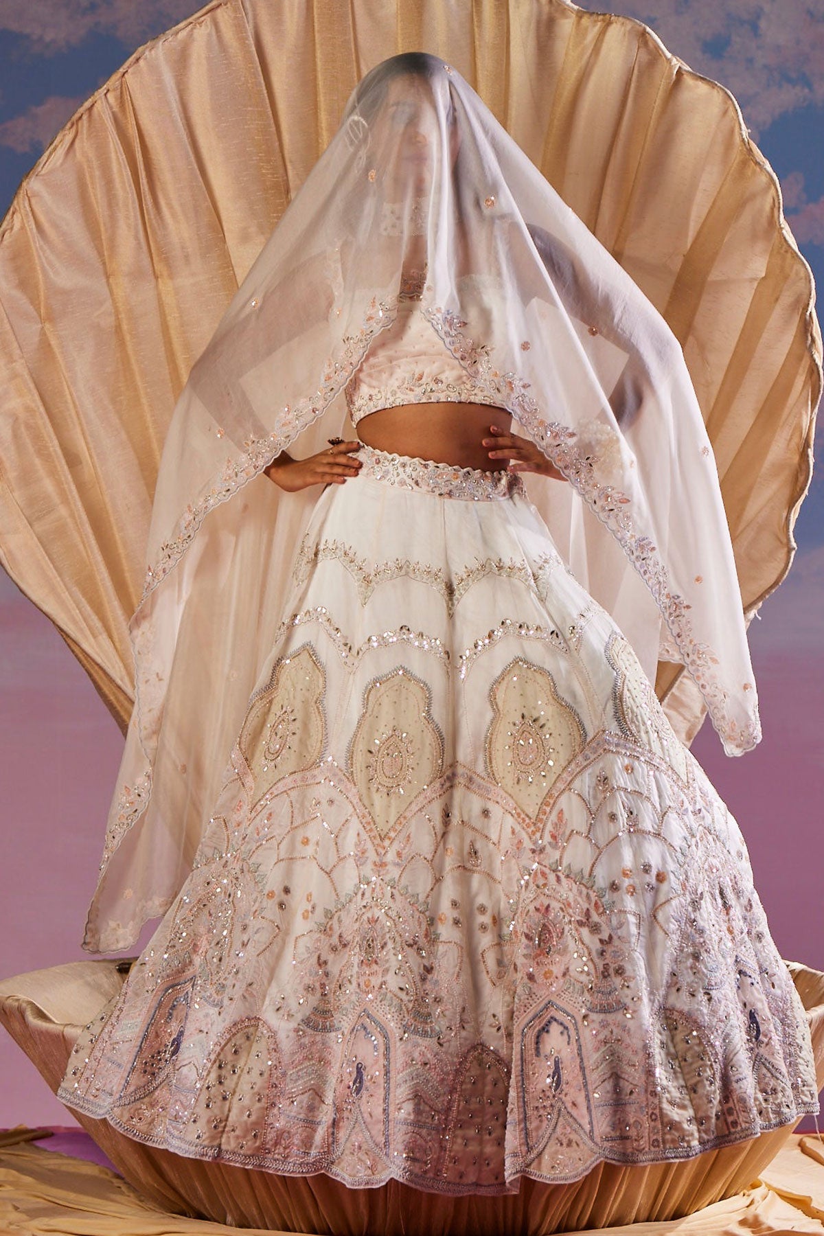 Elowen Pearl Lehenga