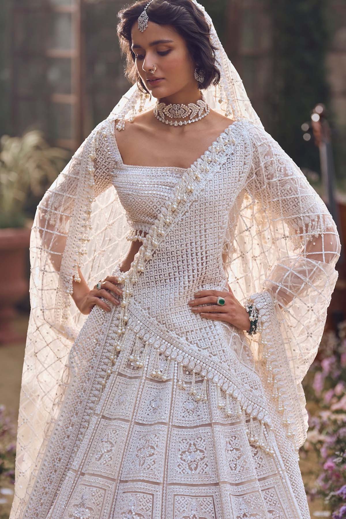 Geometric Lehenga Set