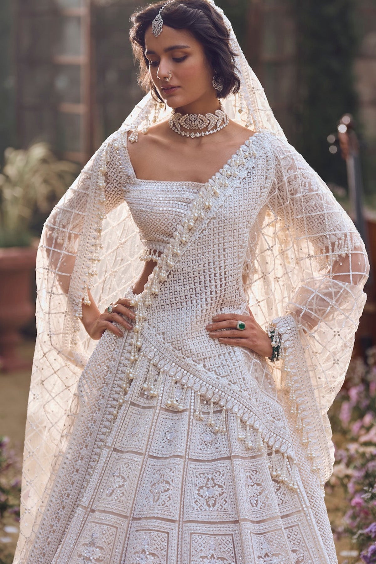 Geometric Lehenga Set