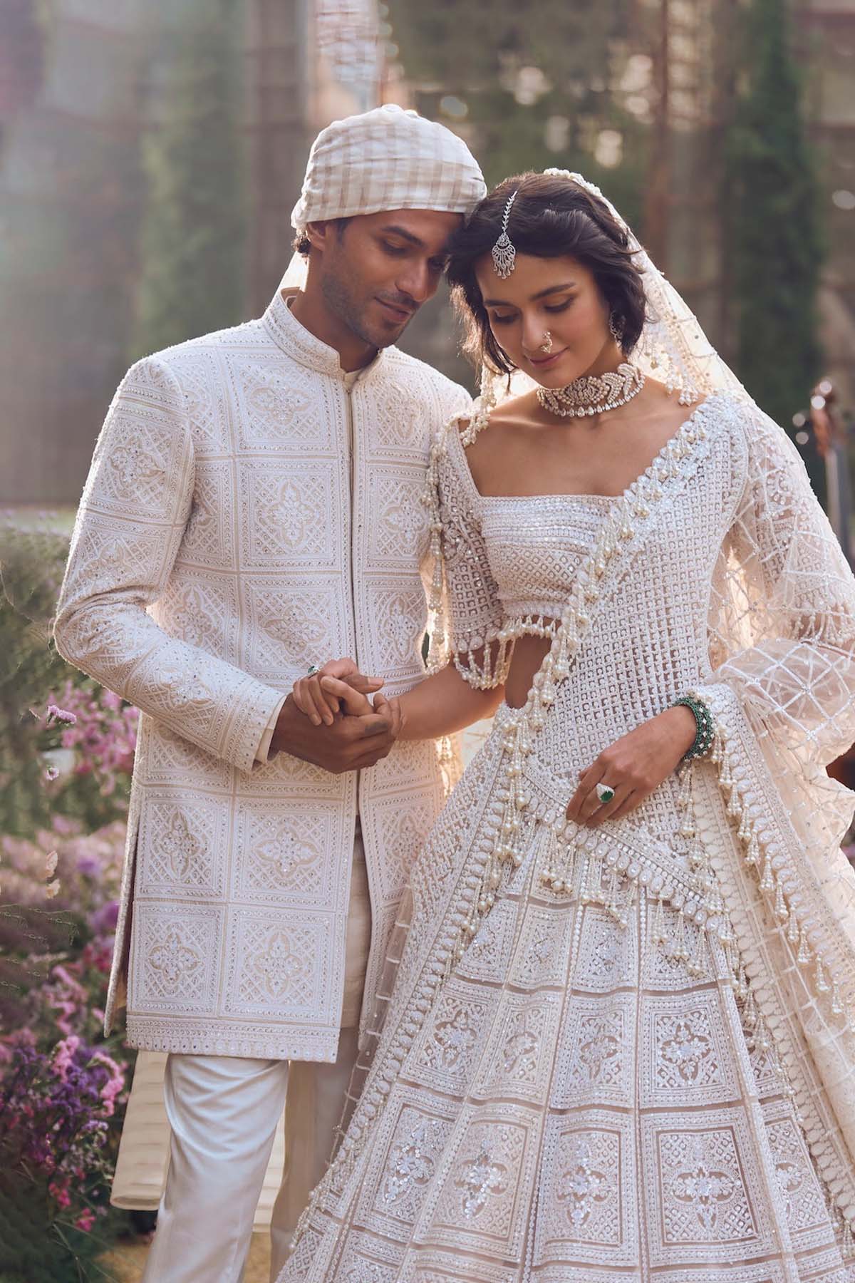 Geometric Lehenga Set