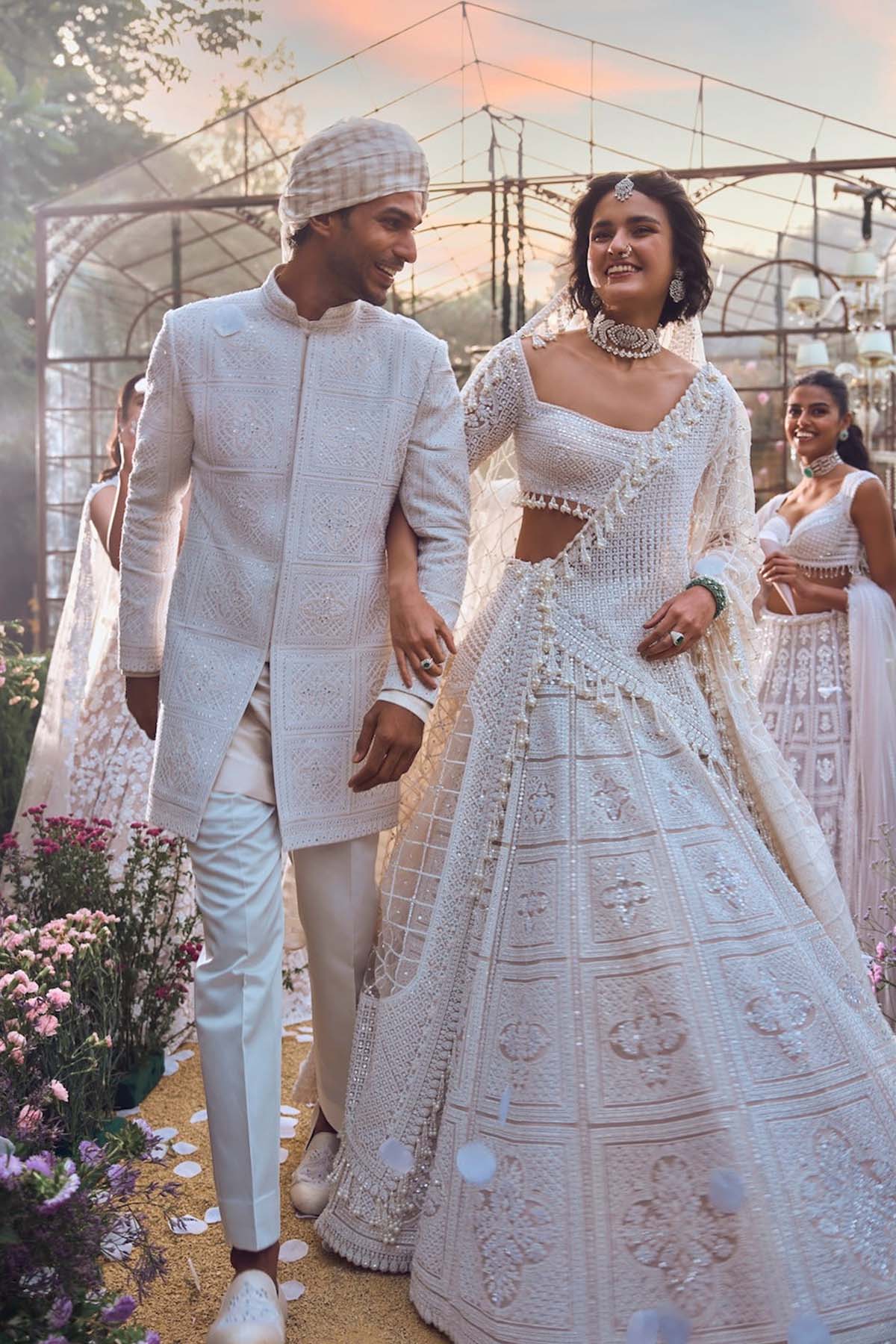 Geometric Lehenga Set