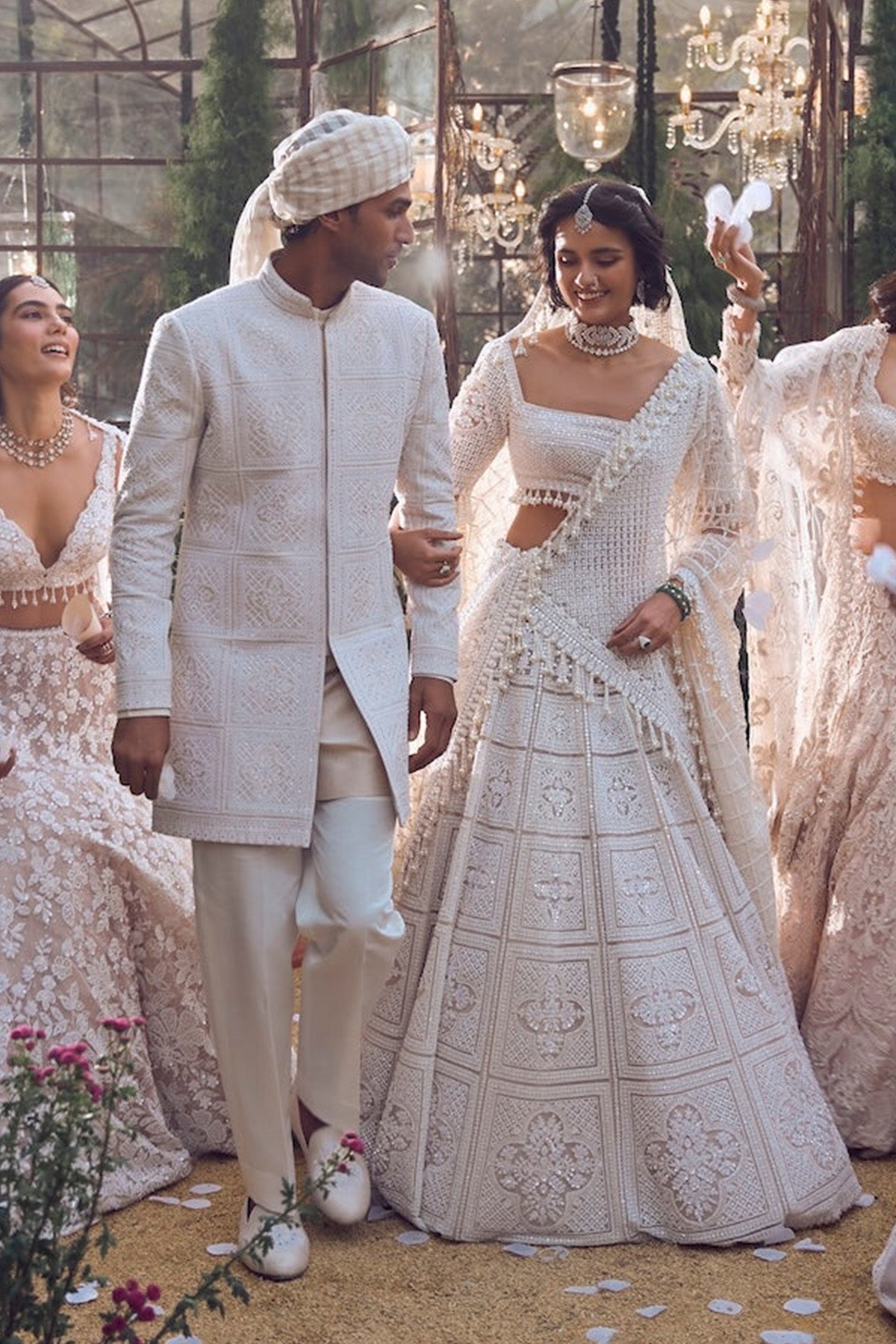 Geometric Lehenga Set