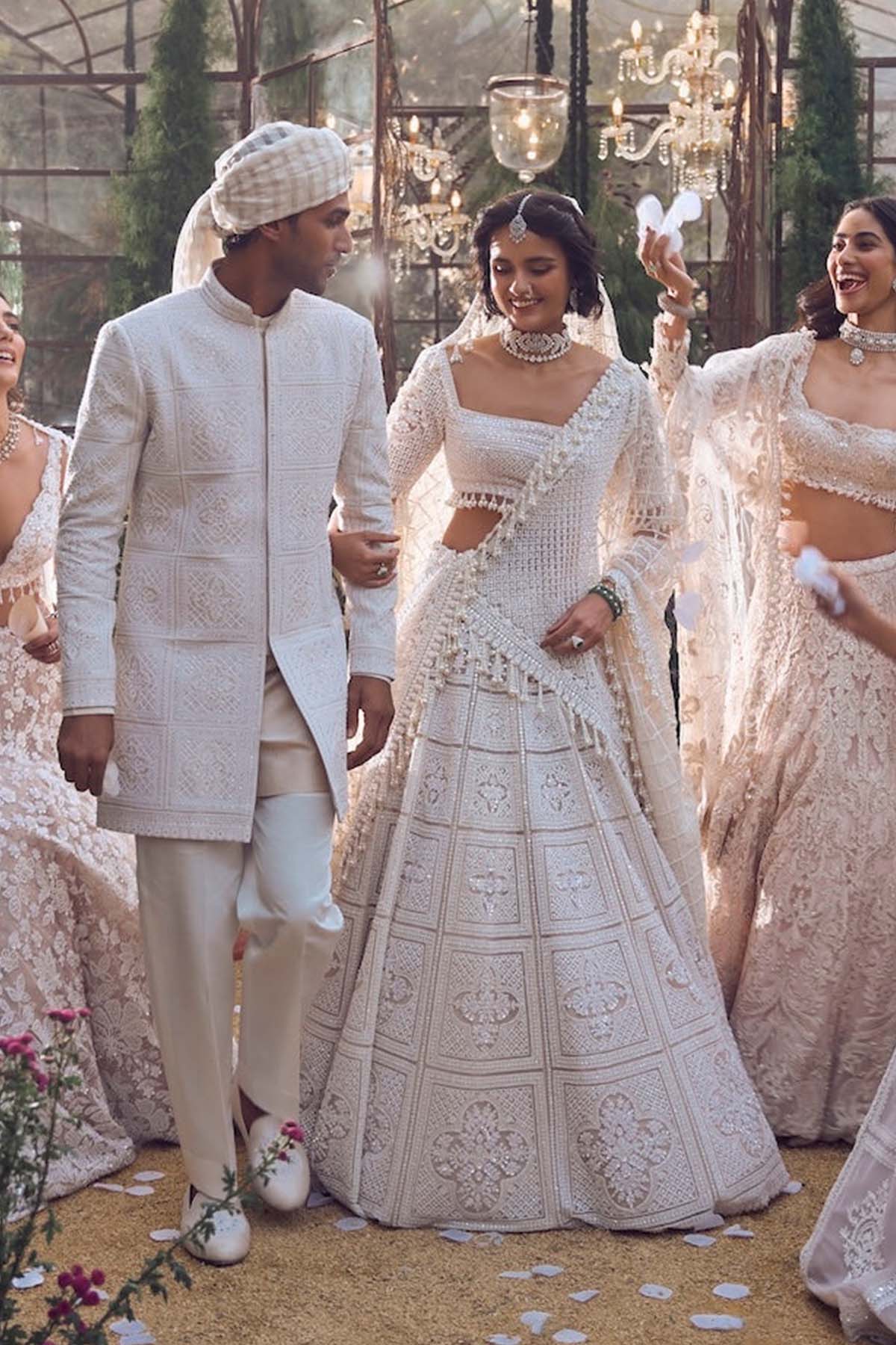 Geometric Lehenga Set