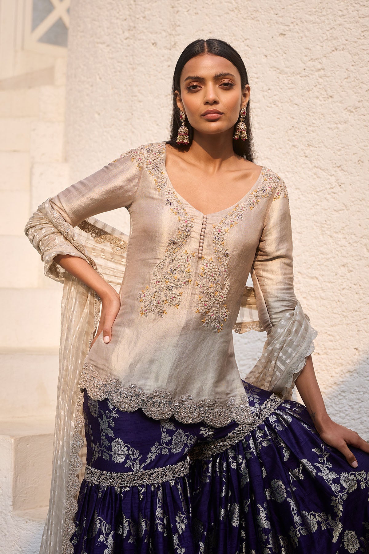 Zephira Kurta Sharara Set