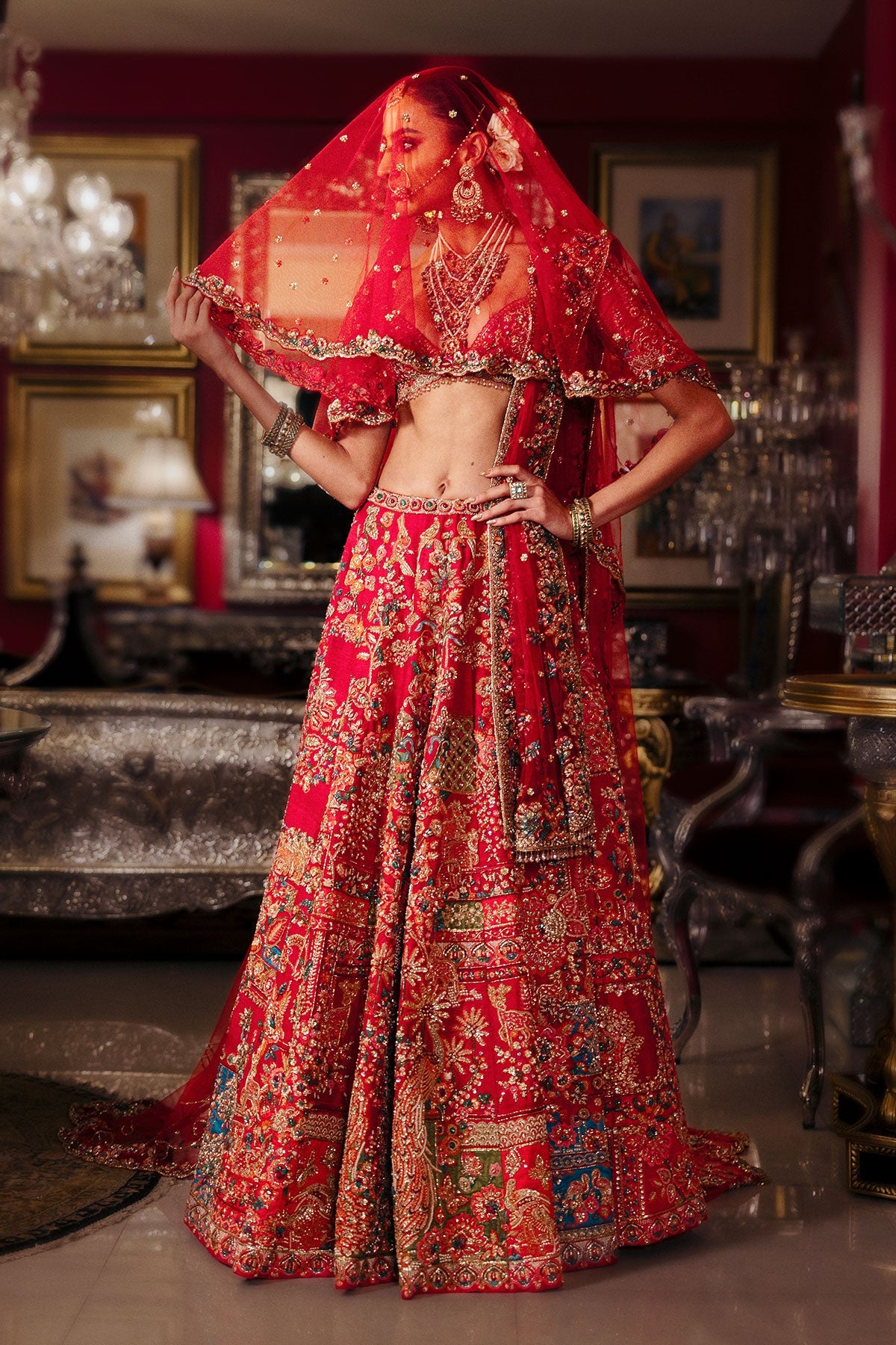 Arzeya Charbagh Bridal Lehenga