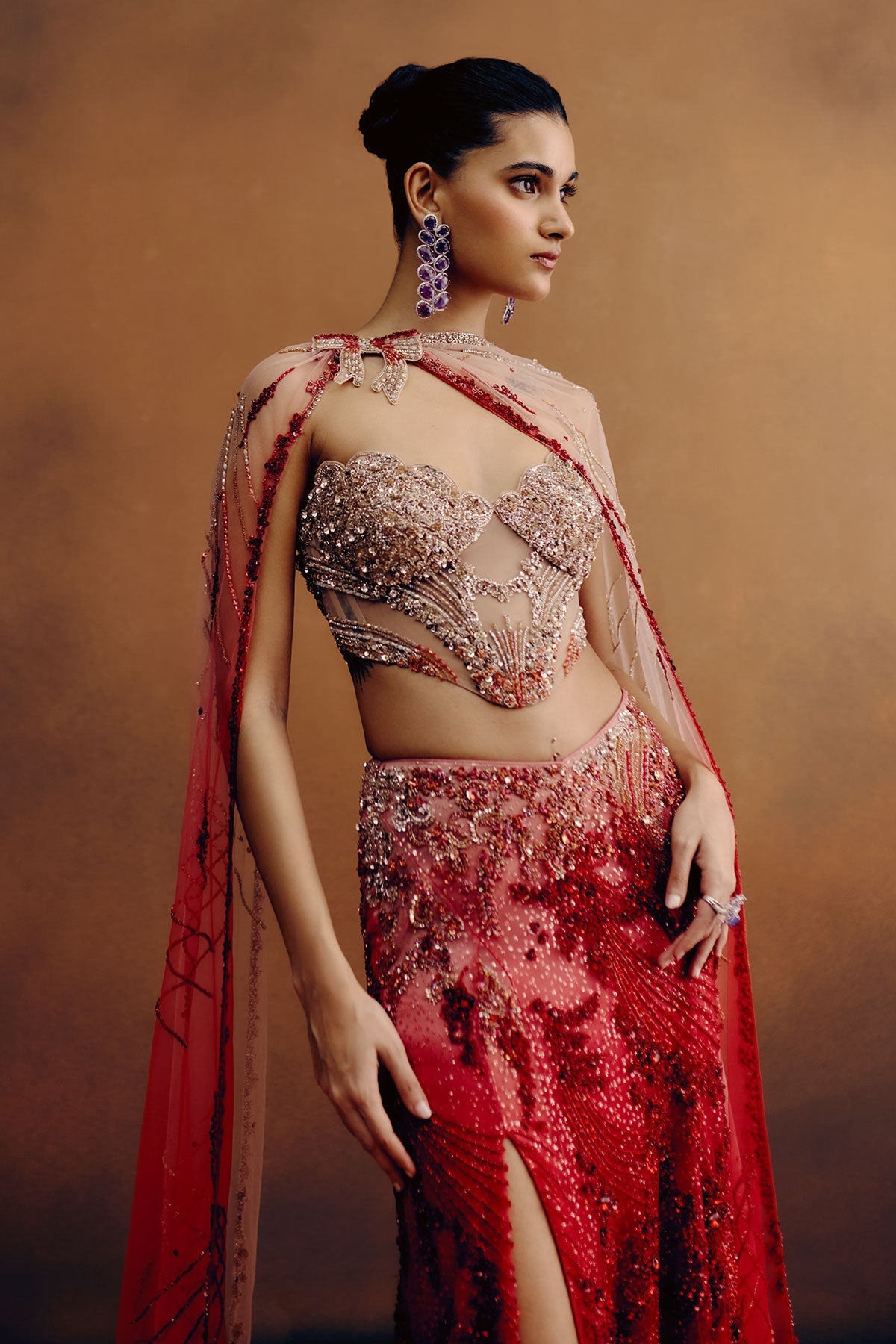 Rosarae corset & skirt set