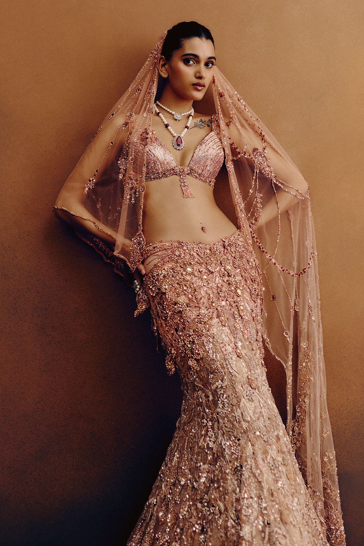 Amberlux Cocktail Lehenga