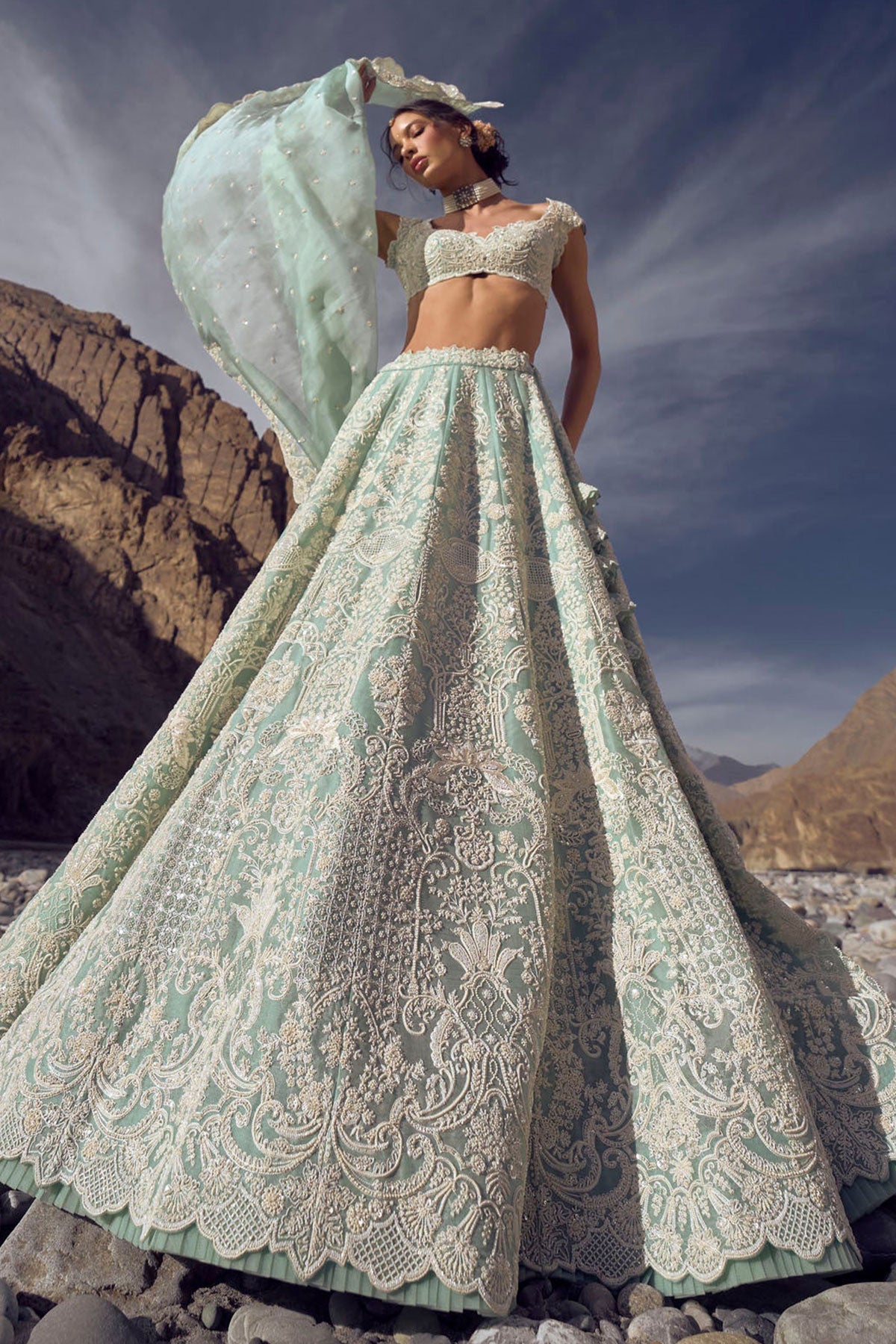 Luna lehenga set