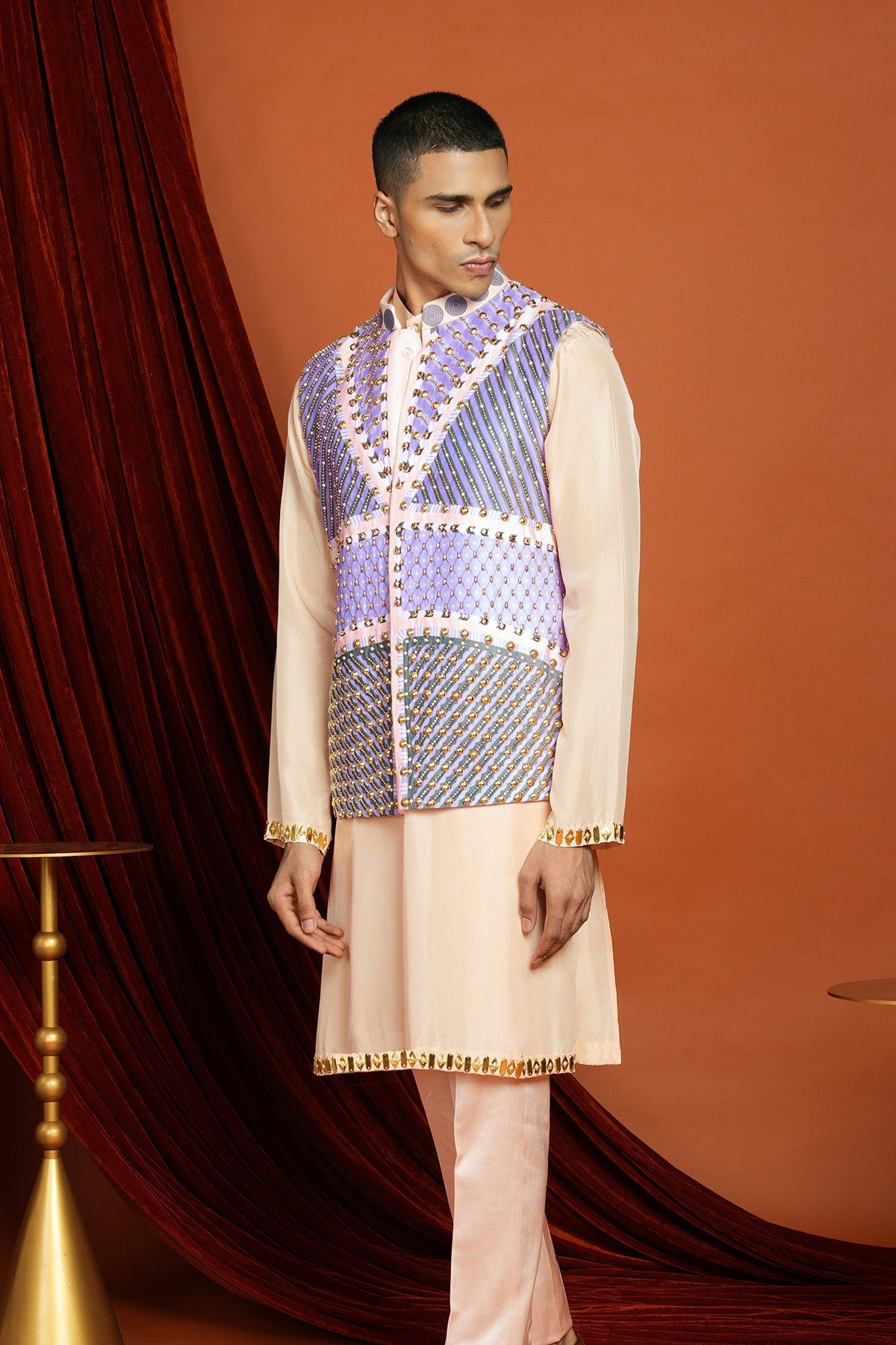 JUDE - vest jacket set