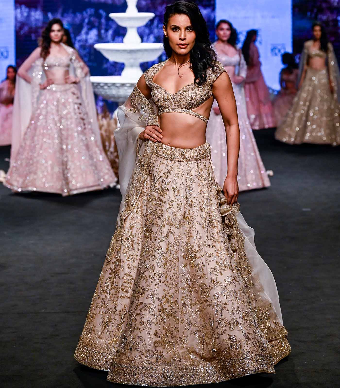 GOLD FOREST LEHENGA