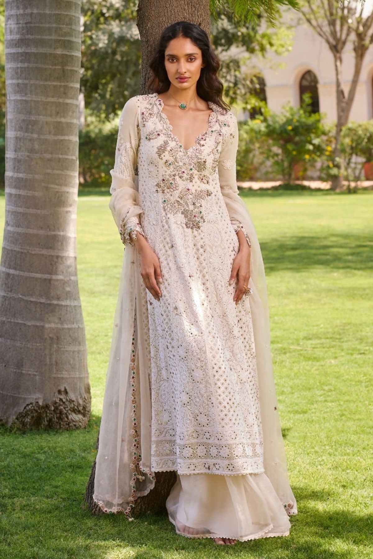 "Aliza" Kalidar Kurta Set