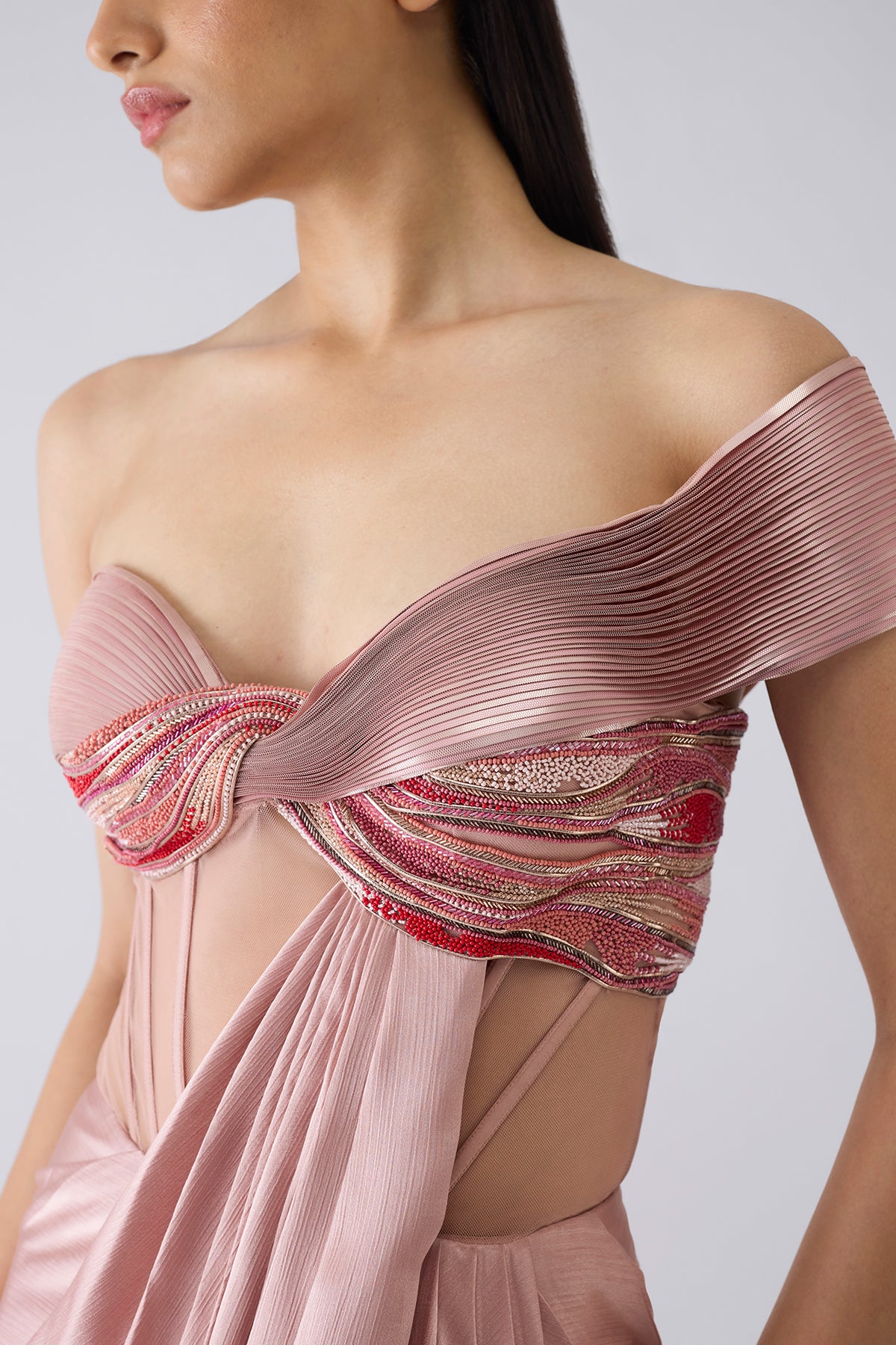 Metallic Metallic Gown