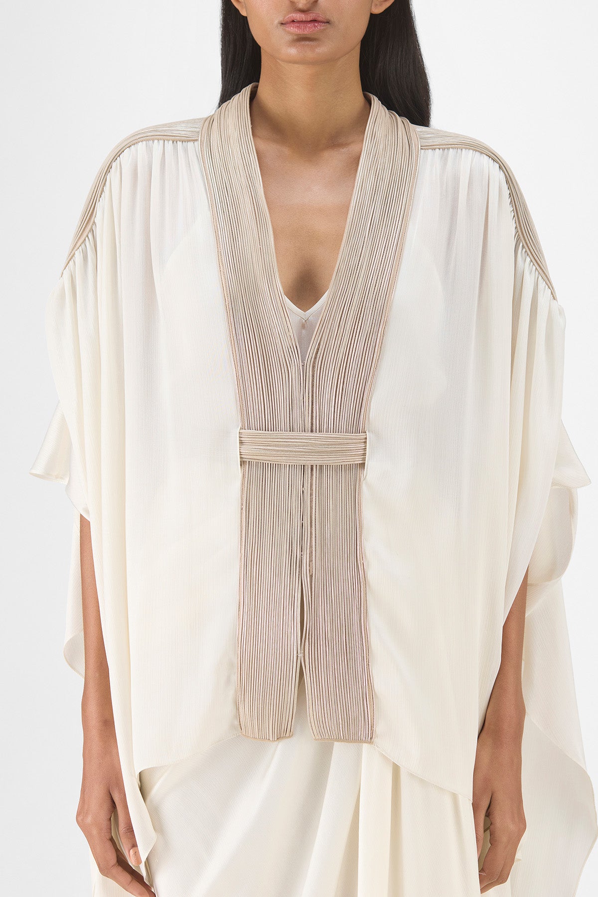 CORDED STRUCTURED CAPE SET