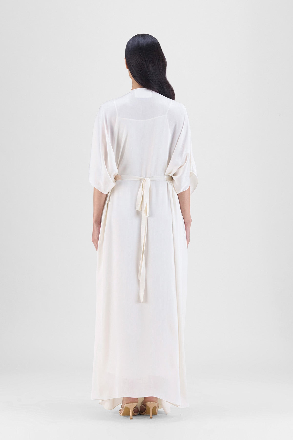 PLEATED LAYERED DRESS