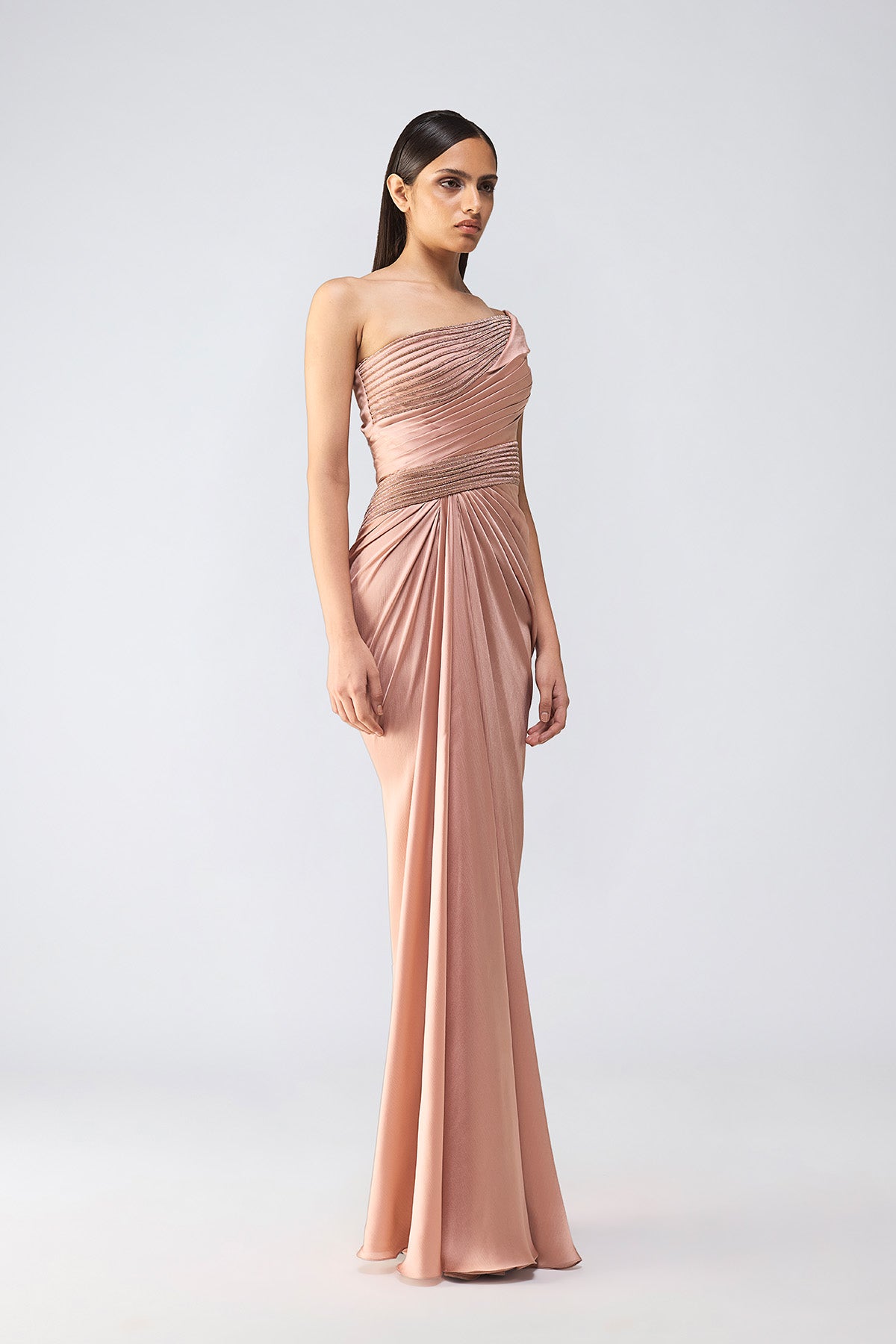 Moulded Crystalvein Gown