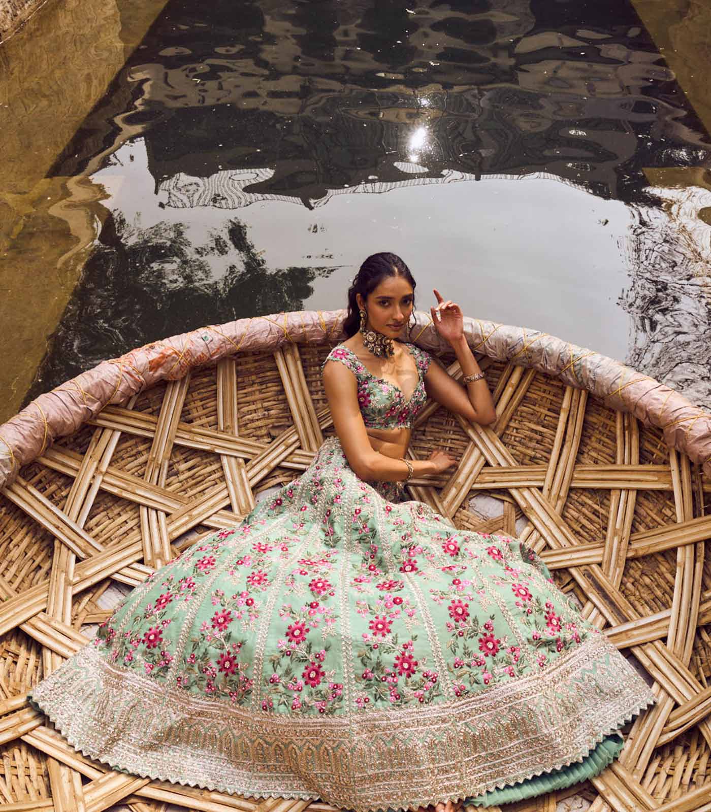 MEADOW LEHENGA SET