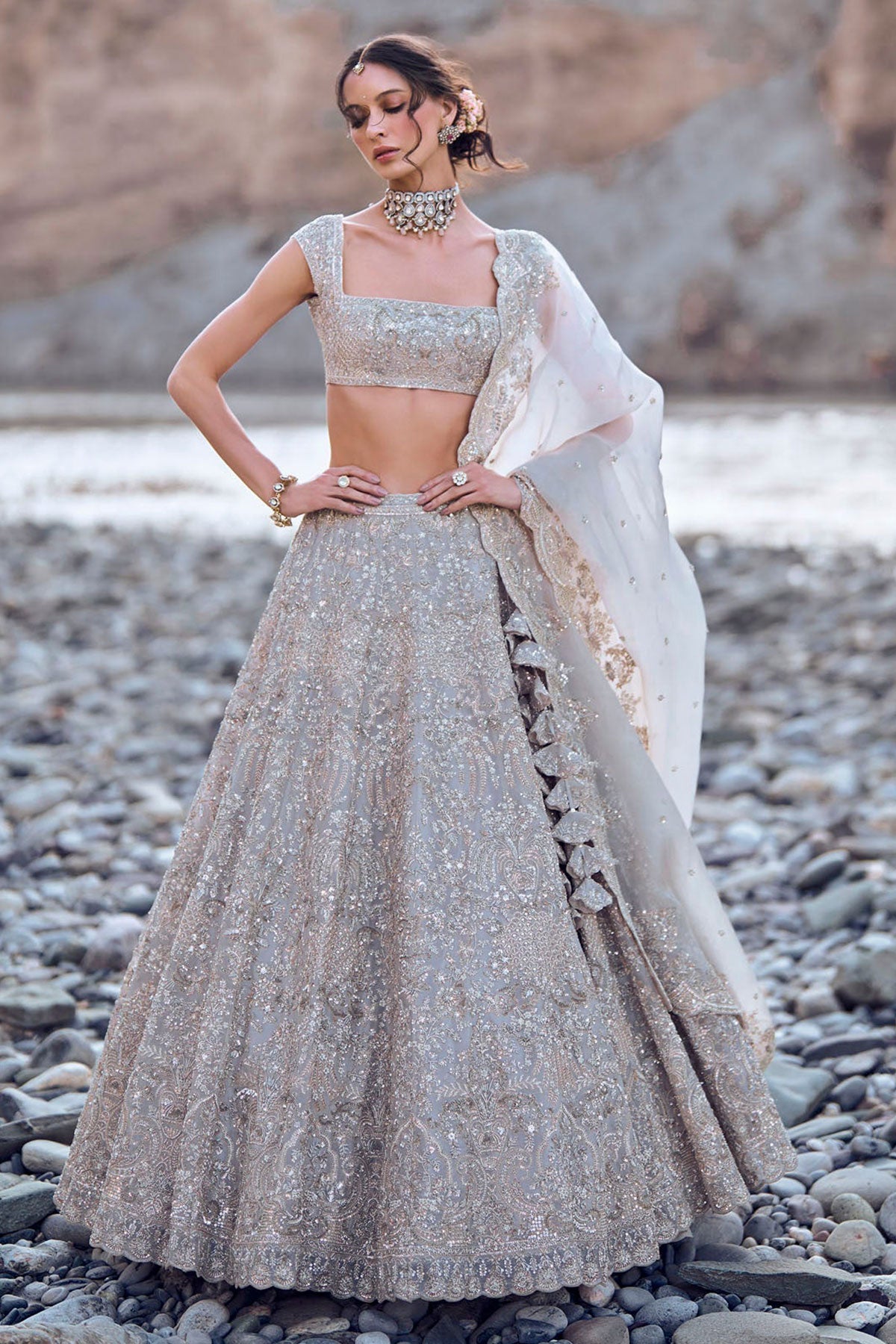 Nyra lehenga set