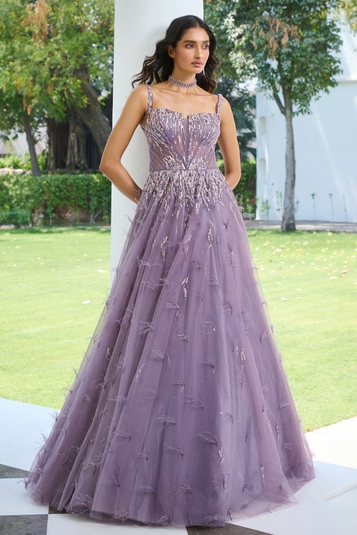 "Talia" Tulle Gown